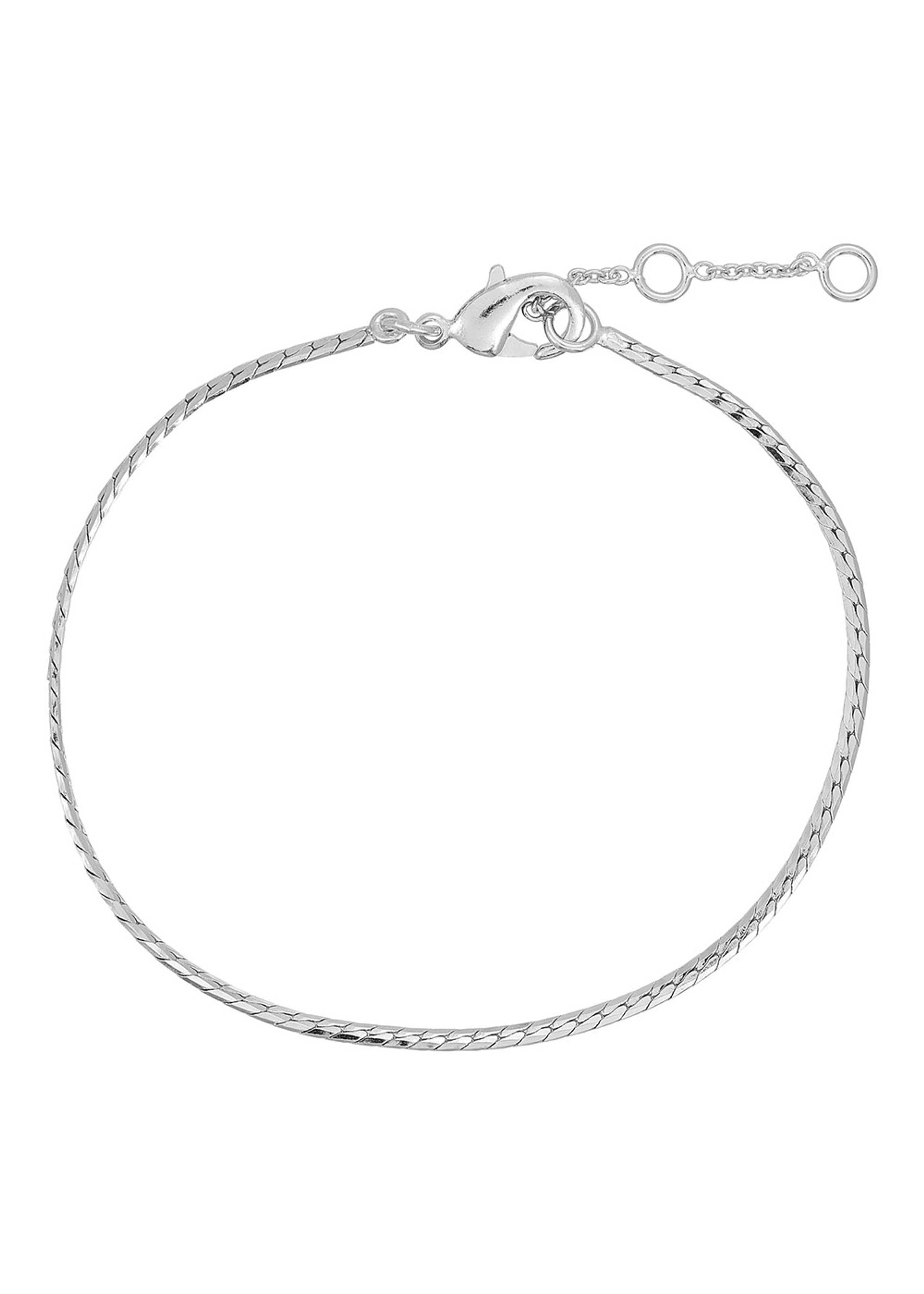 Pure By Nat - Armbånd - Bracelet Snake - Silverplated
