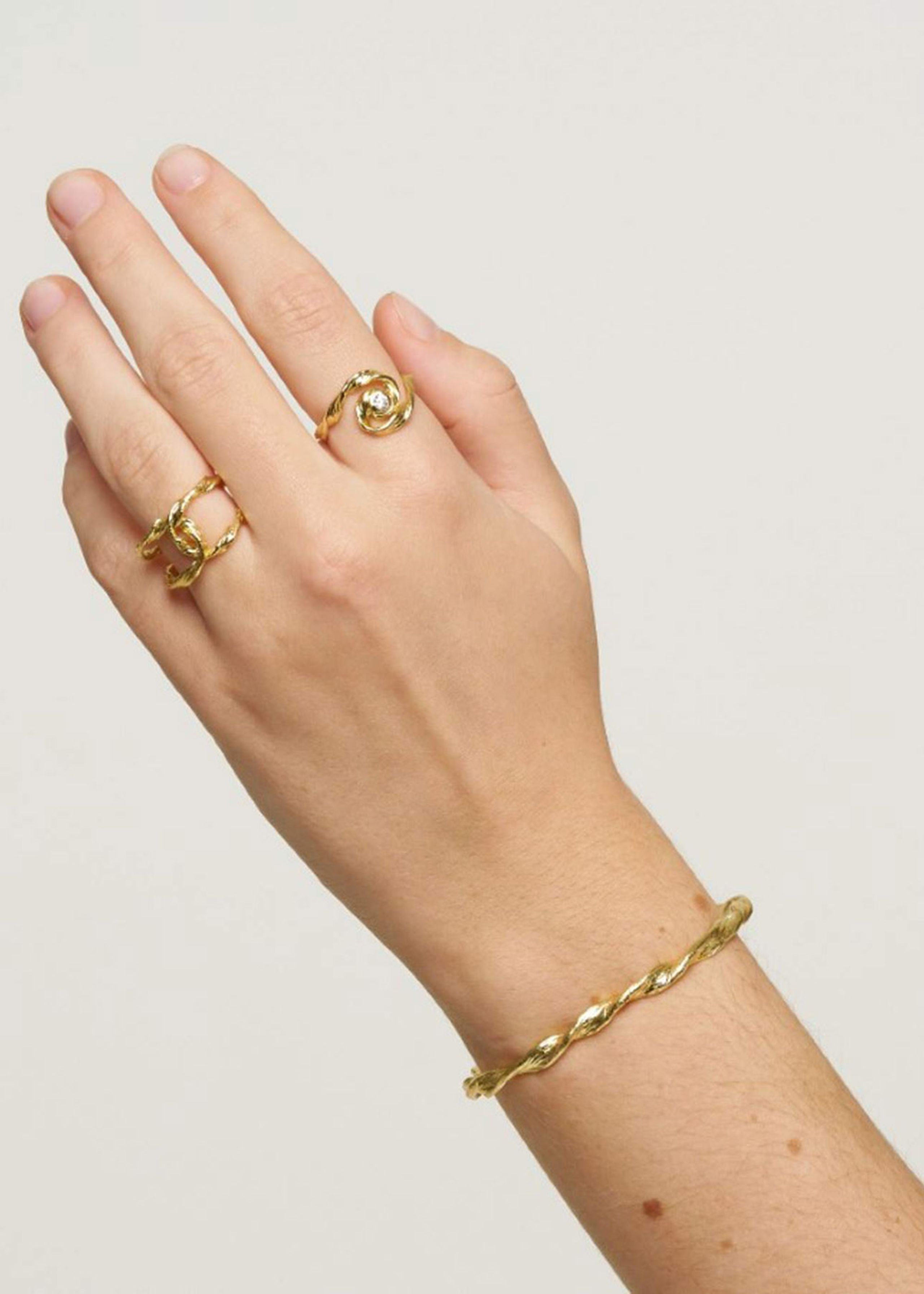 Pure By Nat - Appelez - Idun Double Ring - G/P