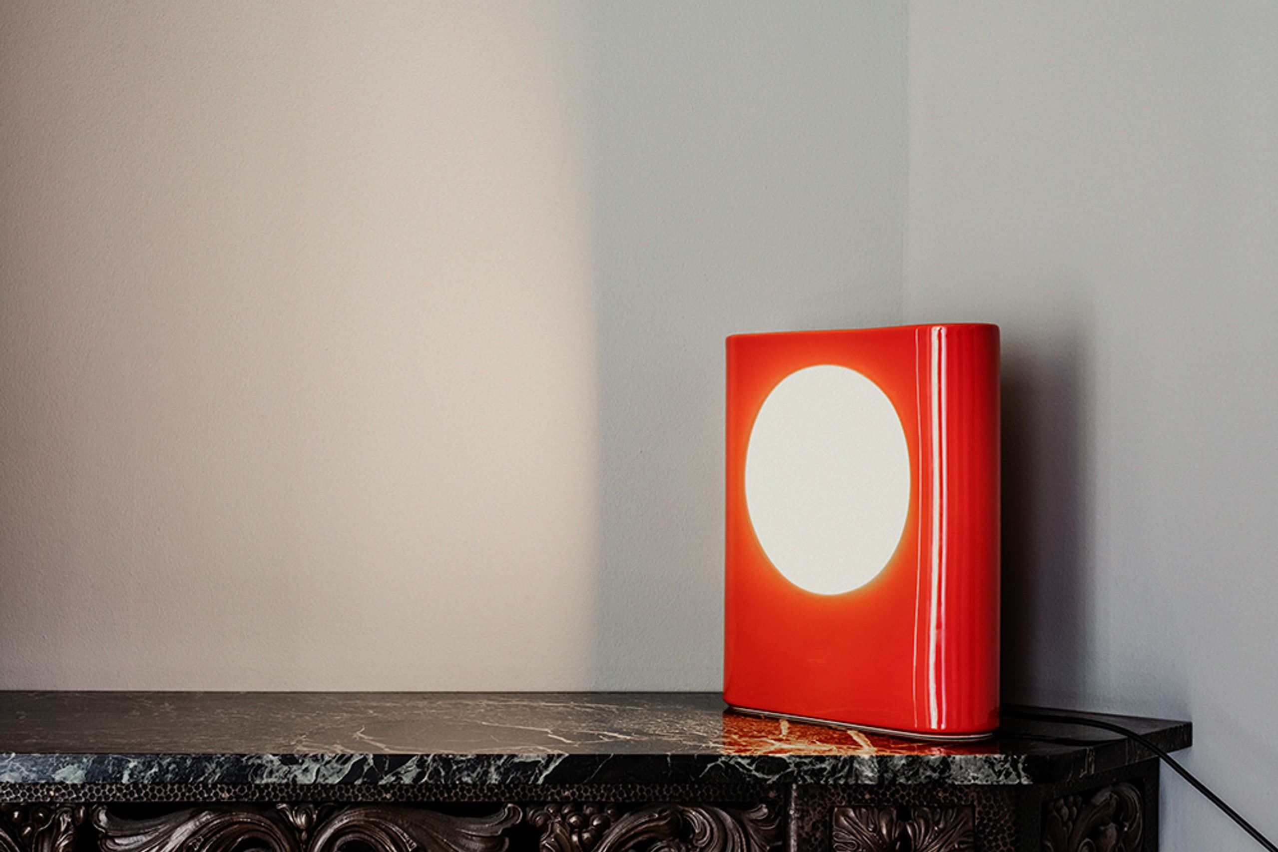 raawii - Tischlampe - Signal Lamp / Large - Tangerine Orange
