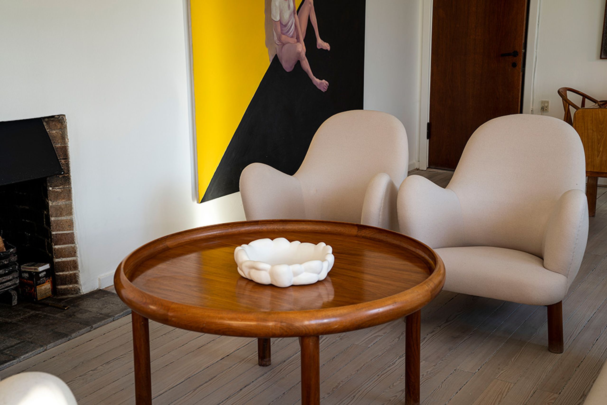 raawii - Dekorationsfad - Cloud Centerpiece - Smoke Green