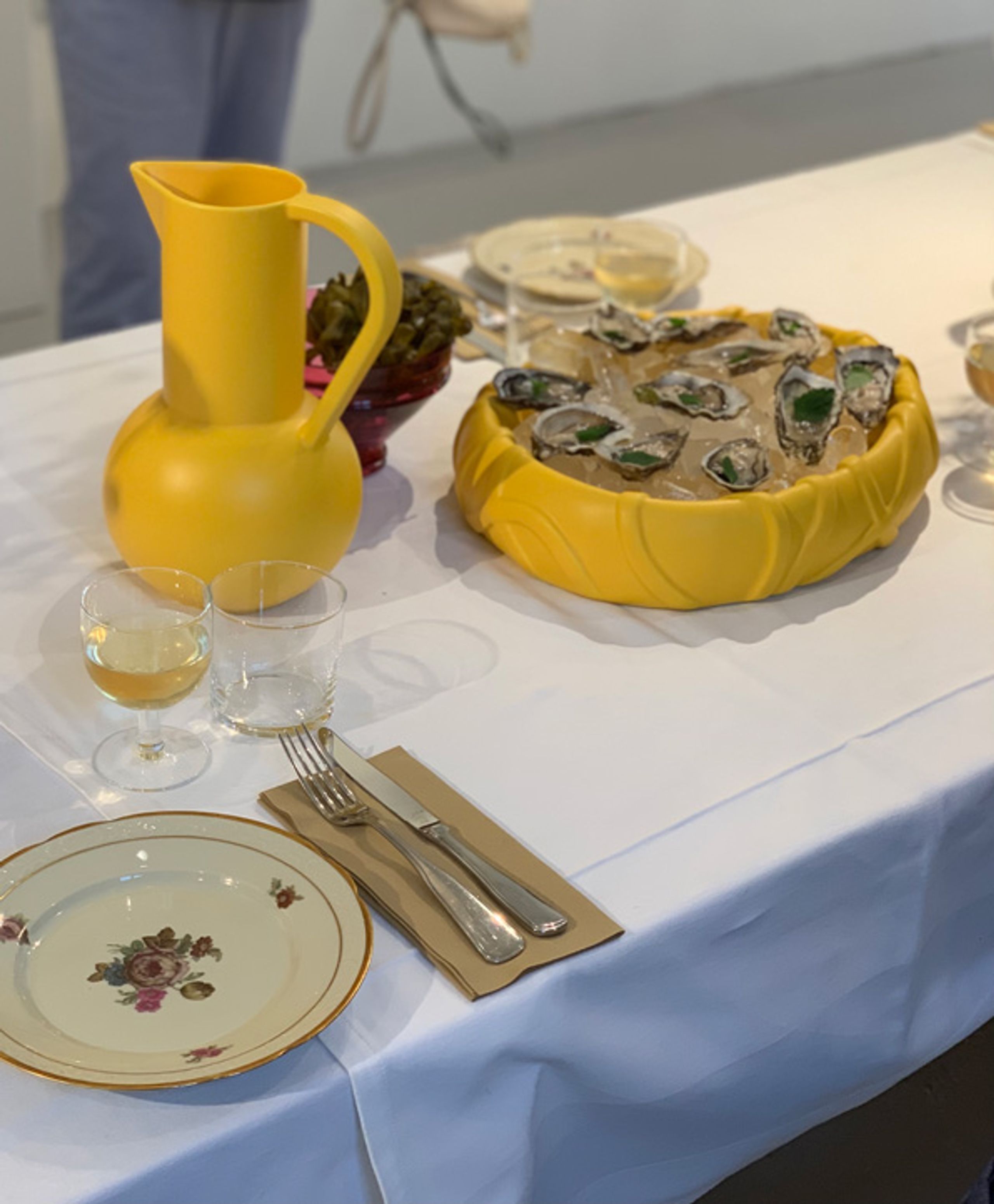 raawii - Dish - Jam Centerpiece - Mallard Blue