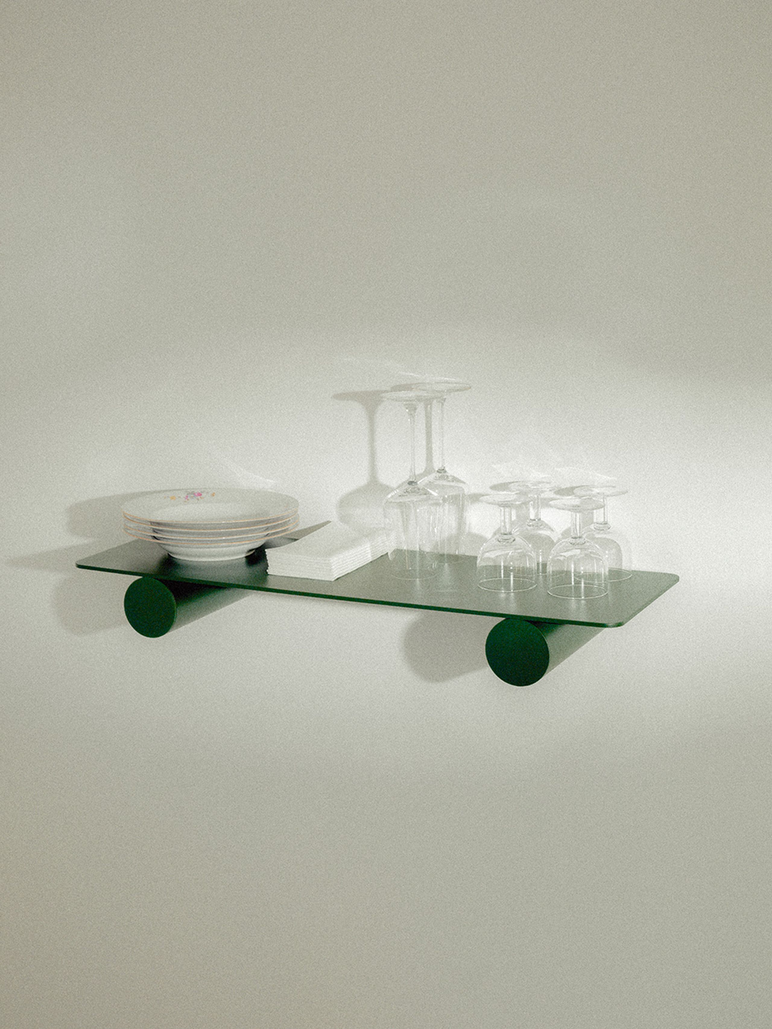 raawii - Półka - Pipeline Duo Shelf - Red