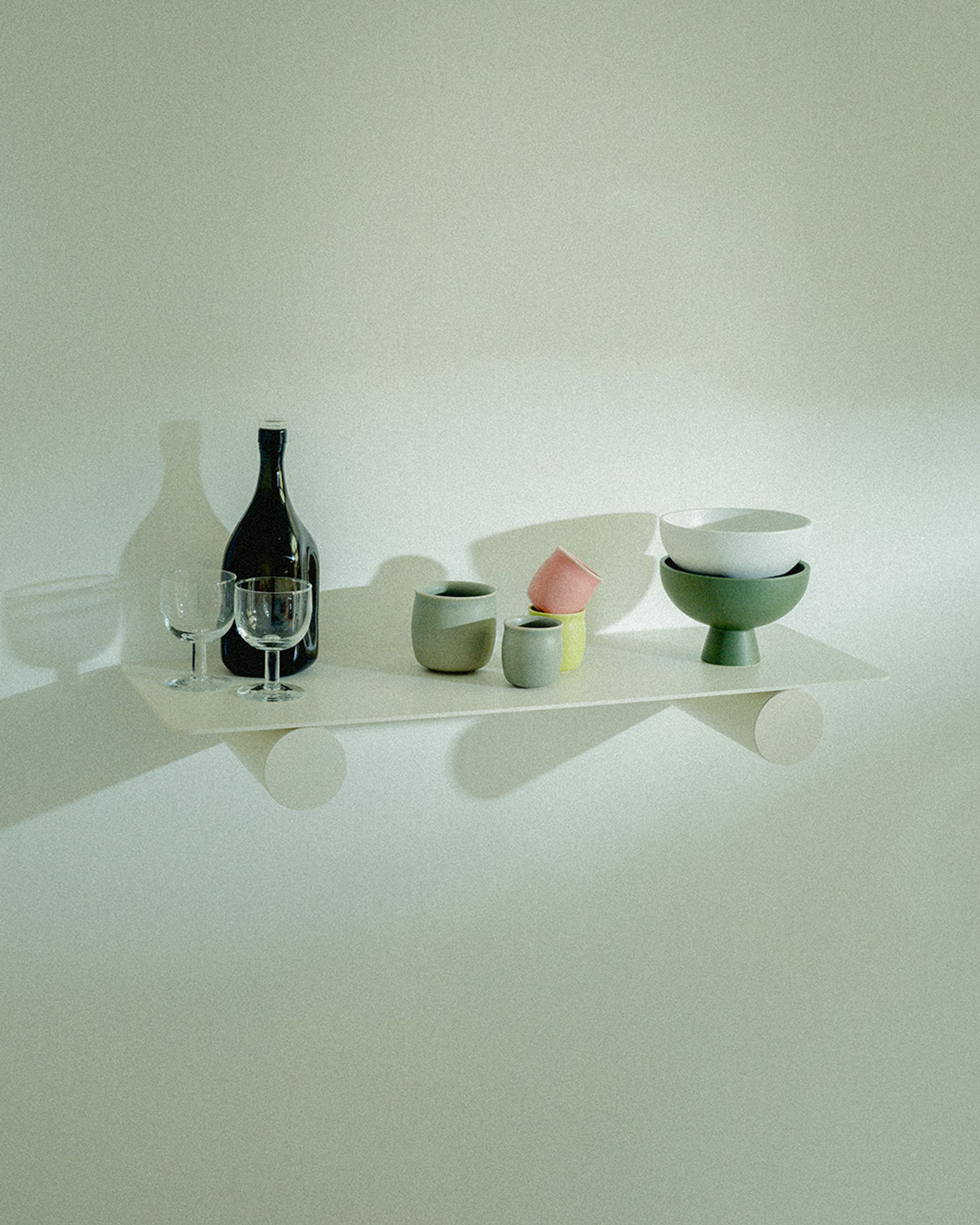 raawii - Półka - Pipeline Duo Shelf - Red