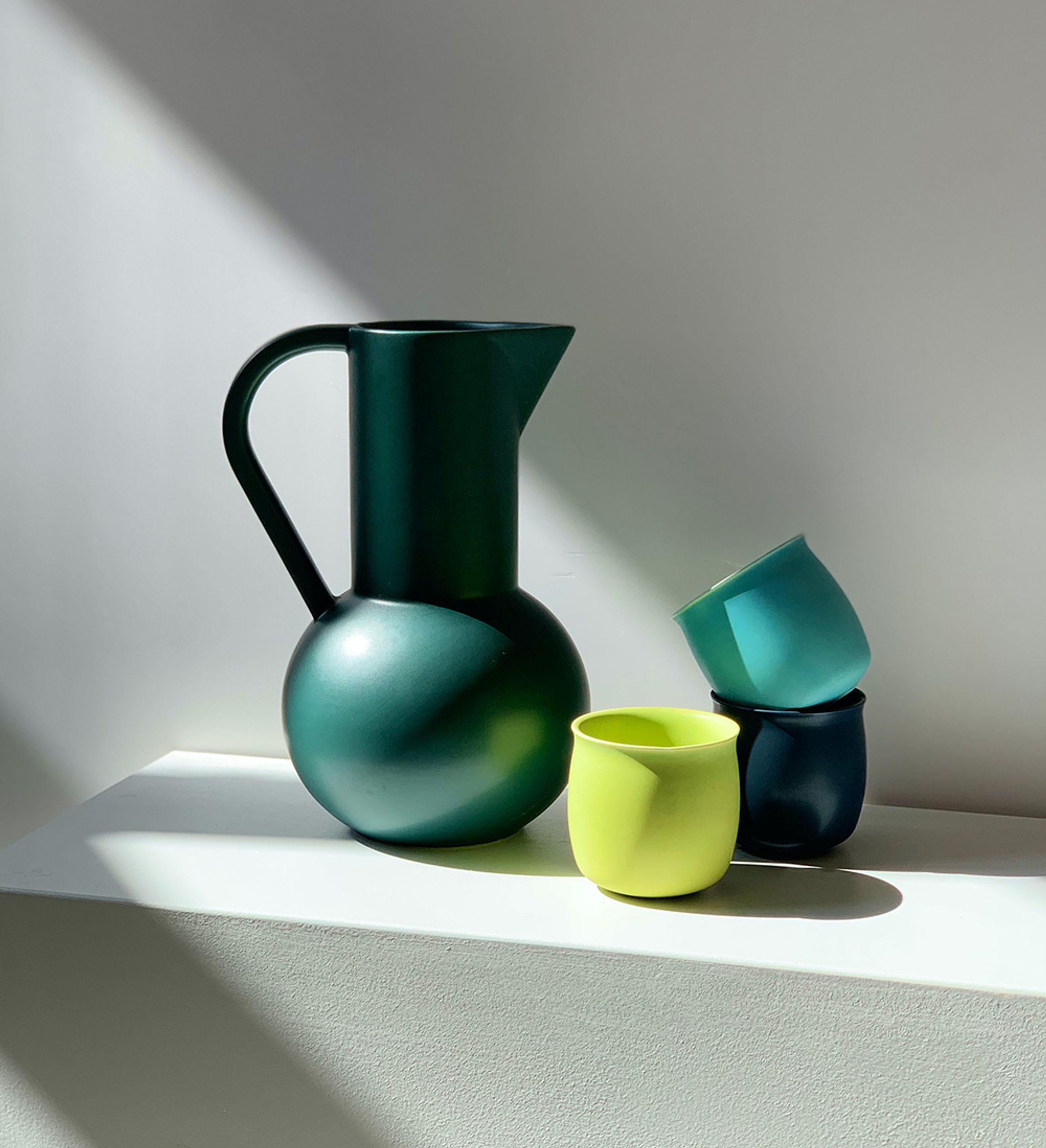 raawii - Tasse - Alev Cup Medium / Set of 2 - Azure Blue