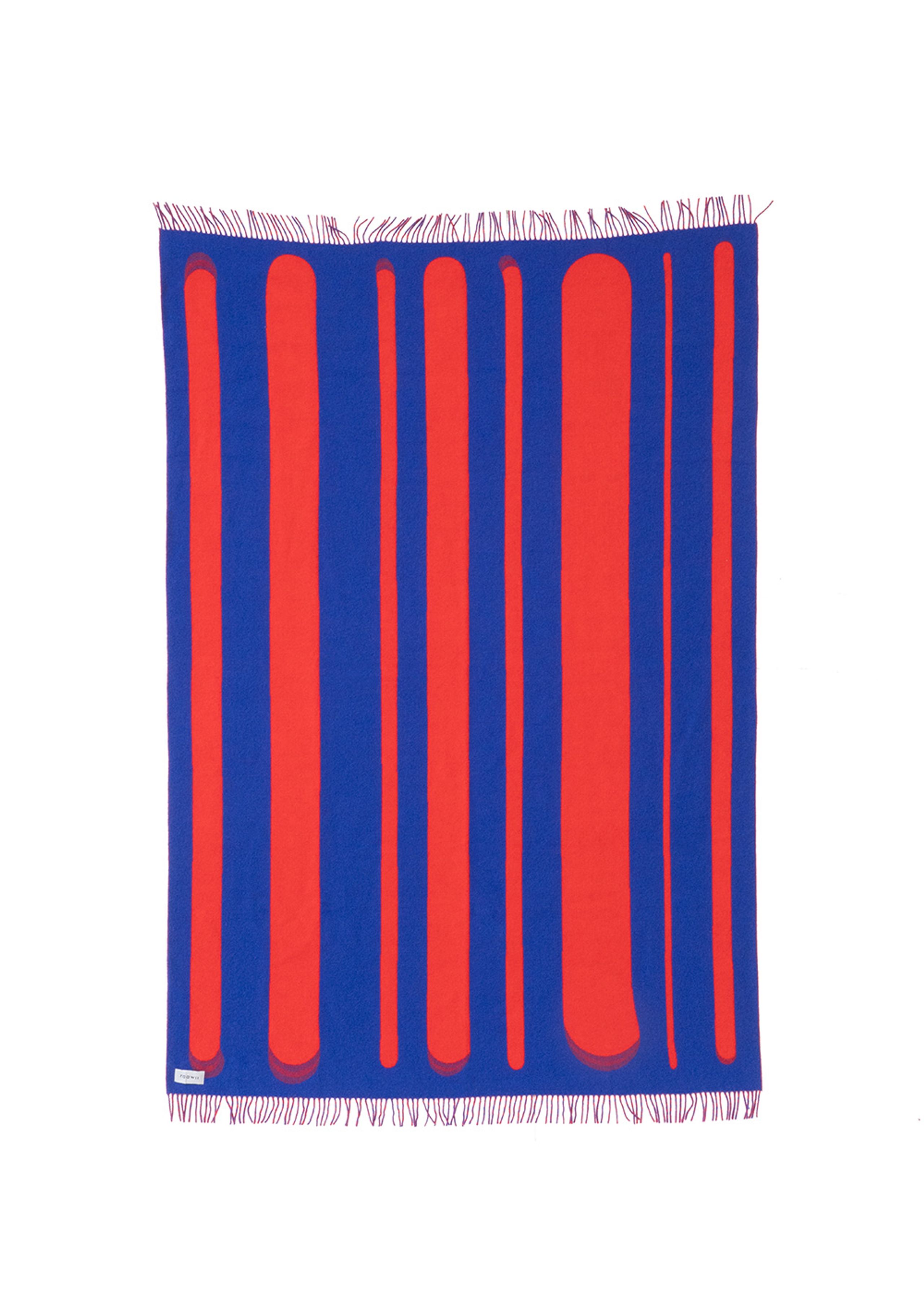 raawii - Plaid - Brush Plaid - Blue & Red