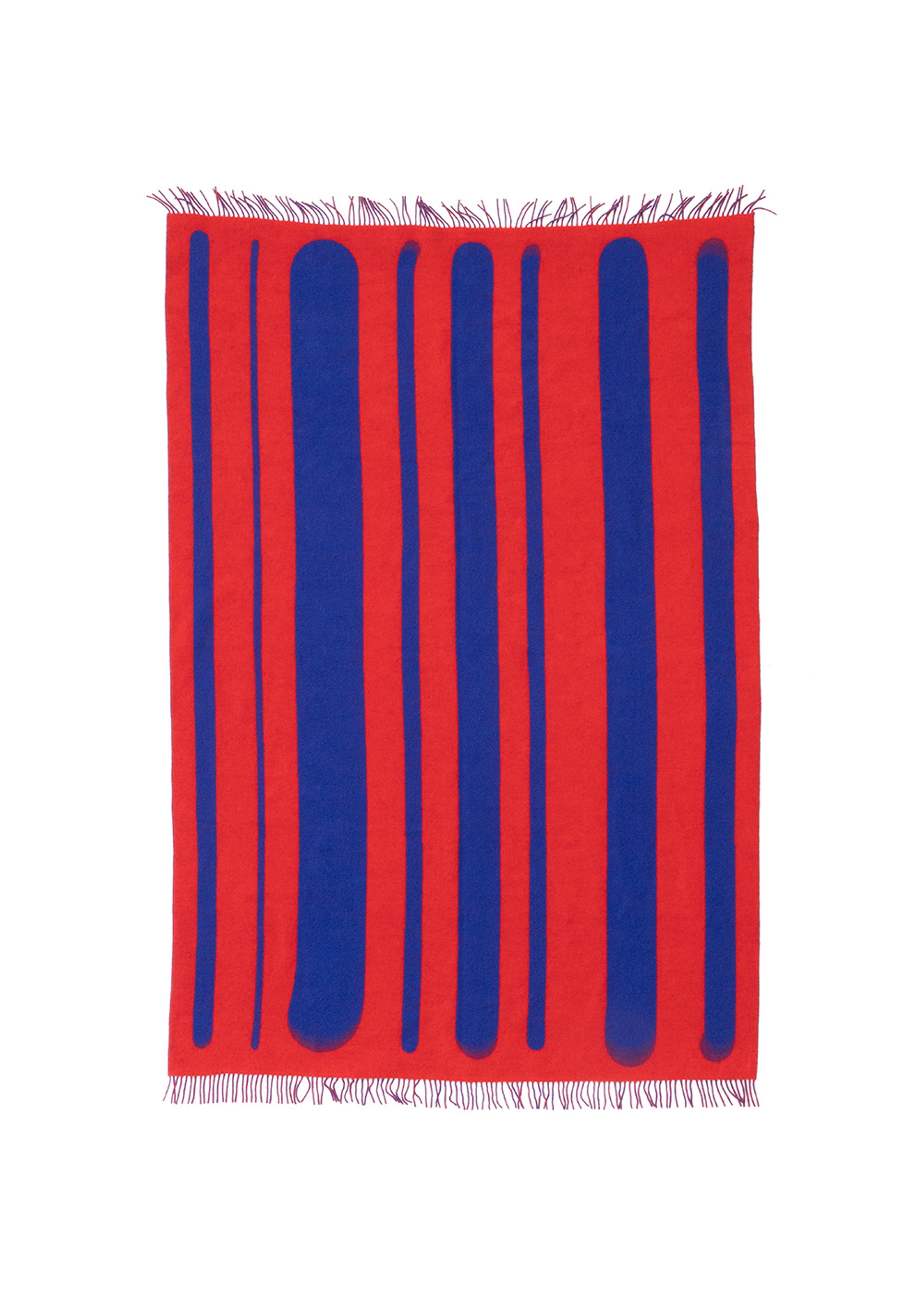 raawii - Plaid - Brush Plaid - Blue & Red