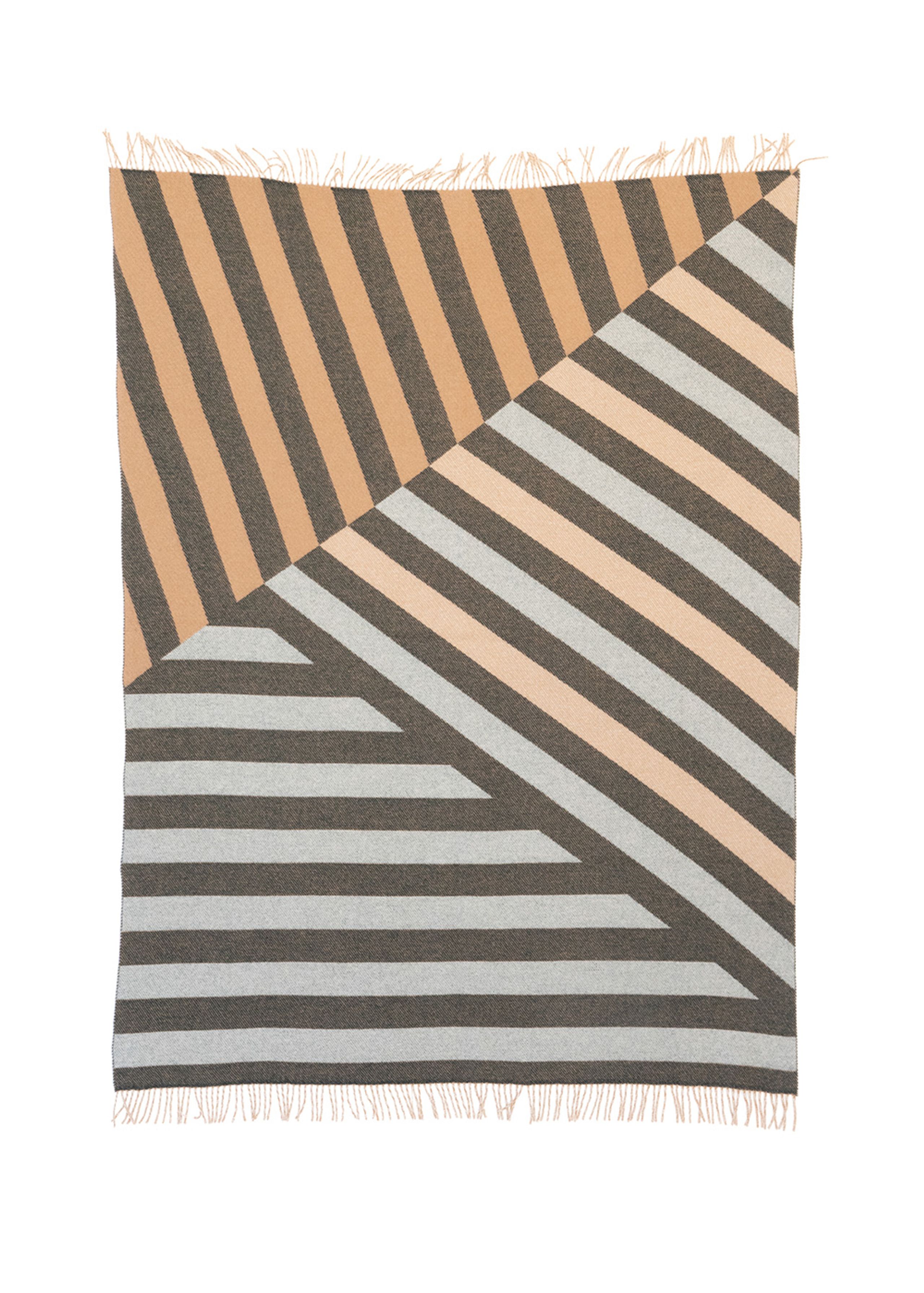 raawii - Plaid - Patch Plaid - White & Deer & Onyx