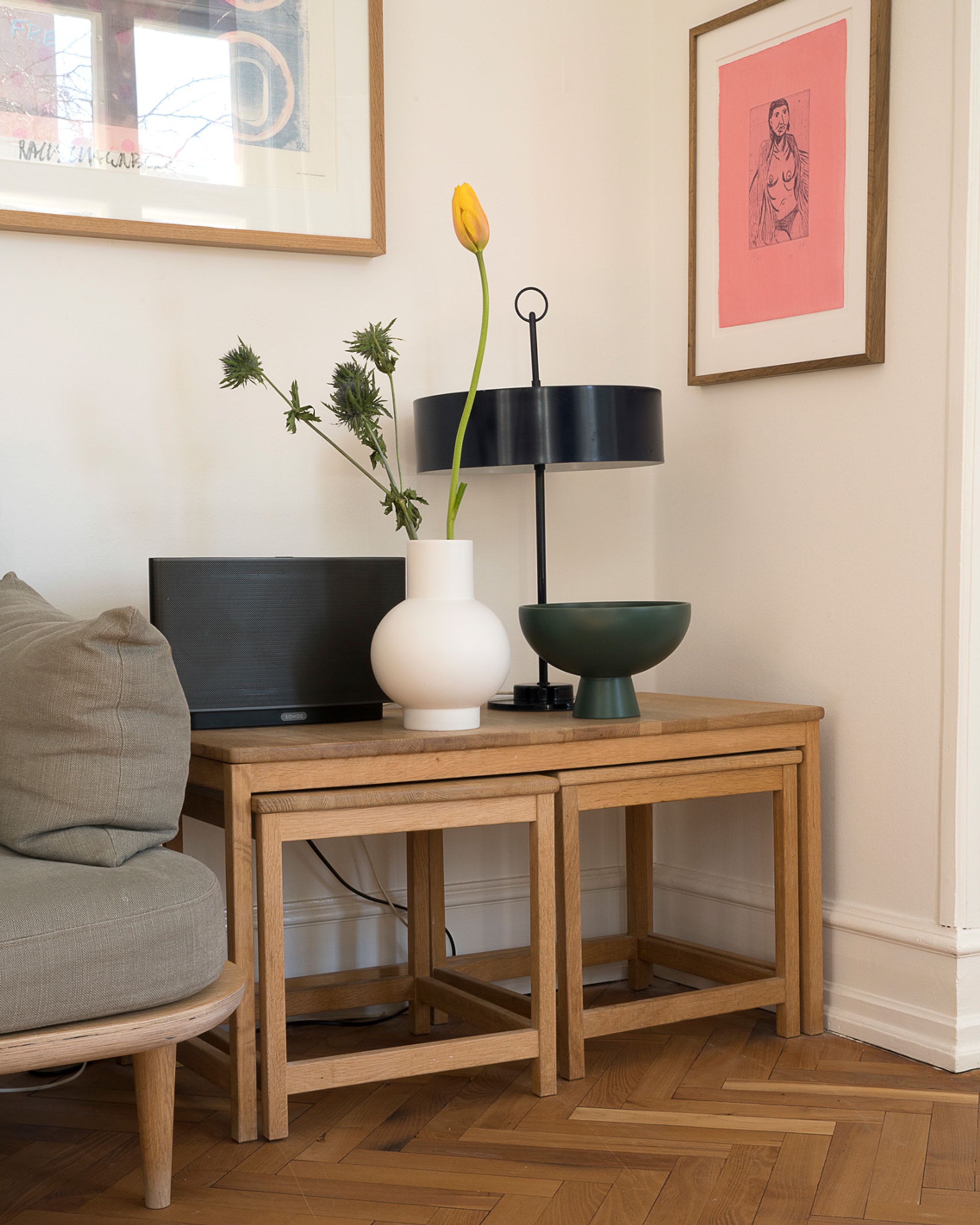 raawii - Vase - Strøm Vase / Small - Deep Green