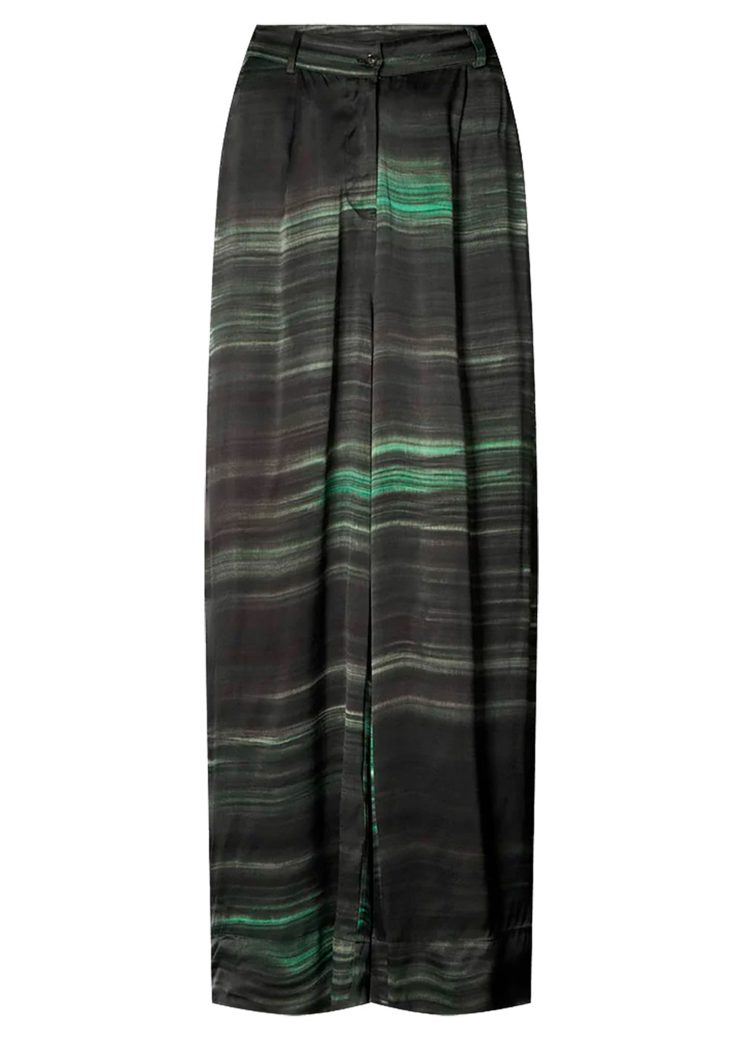 Rabens Saloner - Pants - Briana - Forest Combo