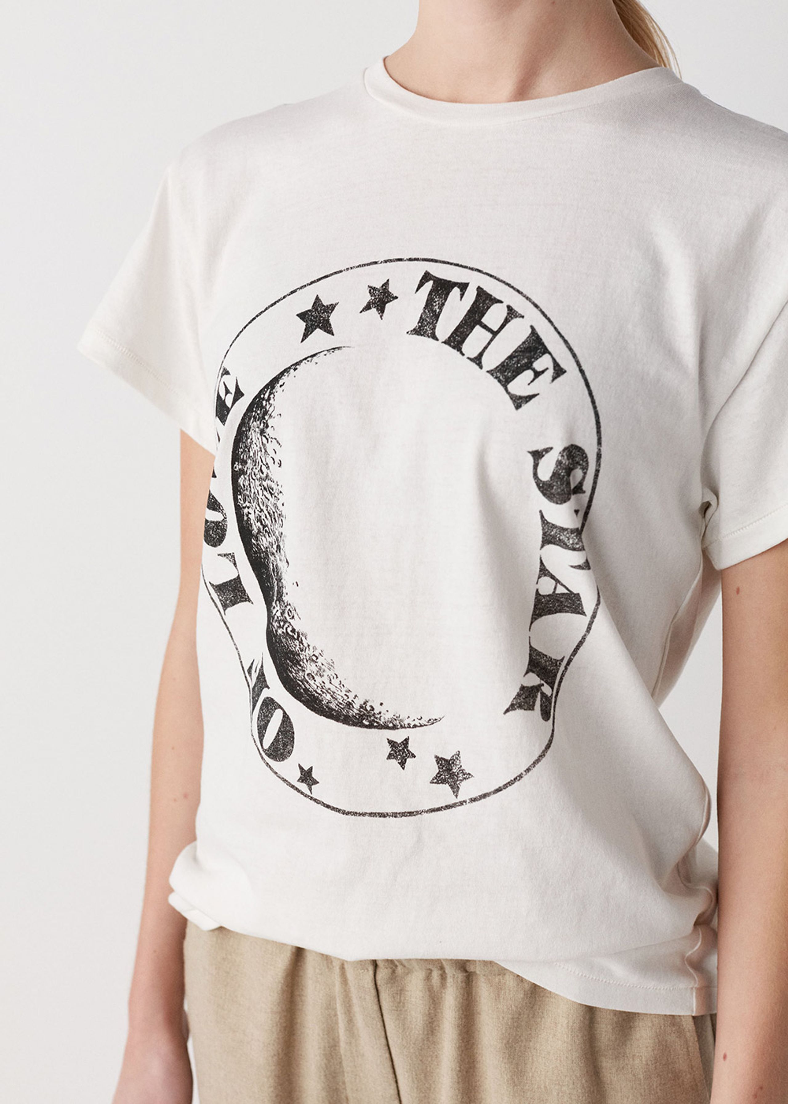 Rabens Saloner - T-shirt - Ambla - Chalk