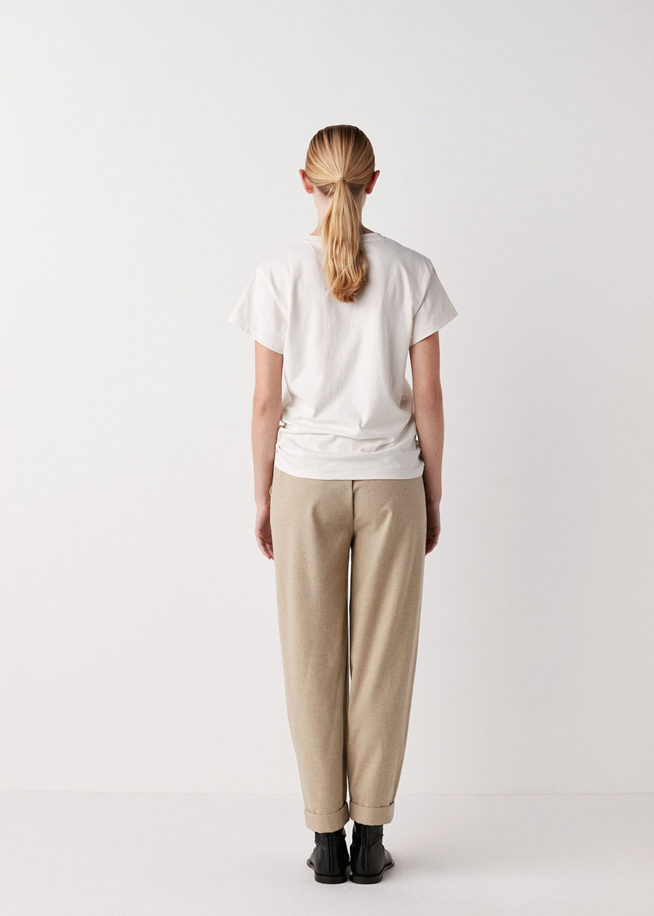 Rabens Saloner - T-shirt - Ambla - Chalk