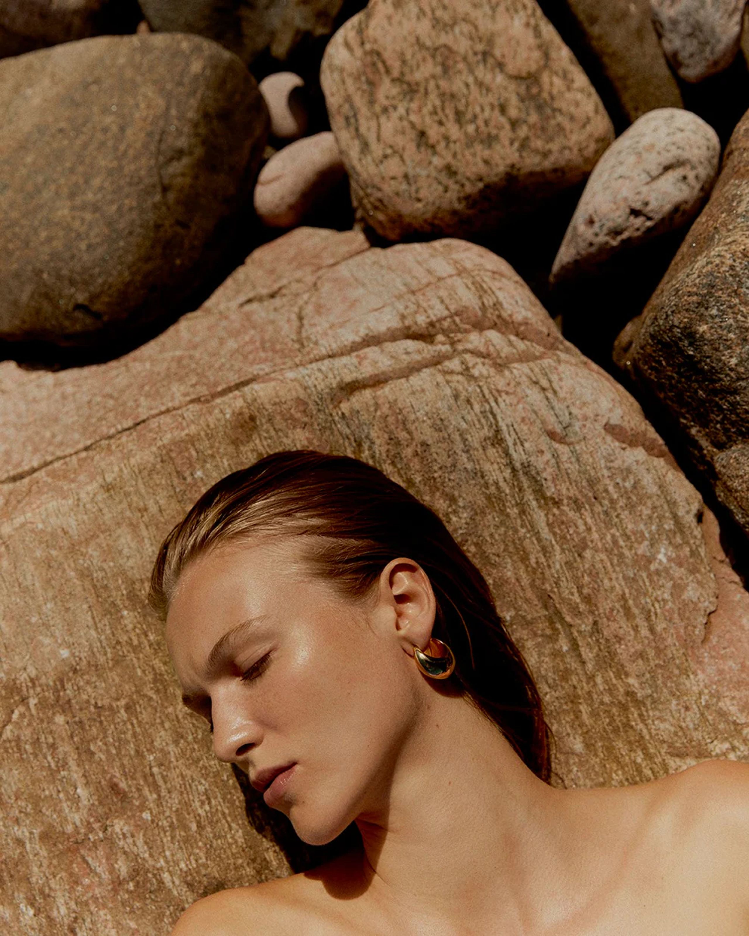 Ragbag Studio - Earring - No.12070 - Gold