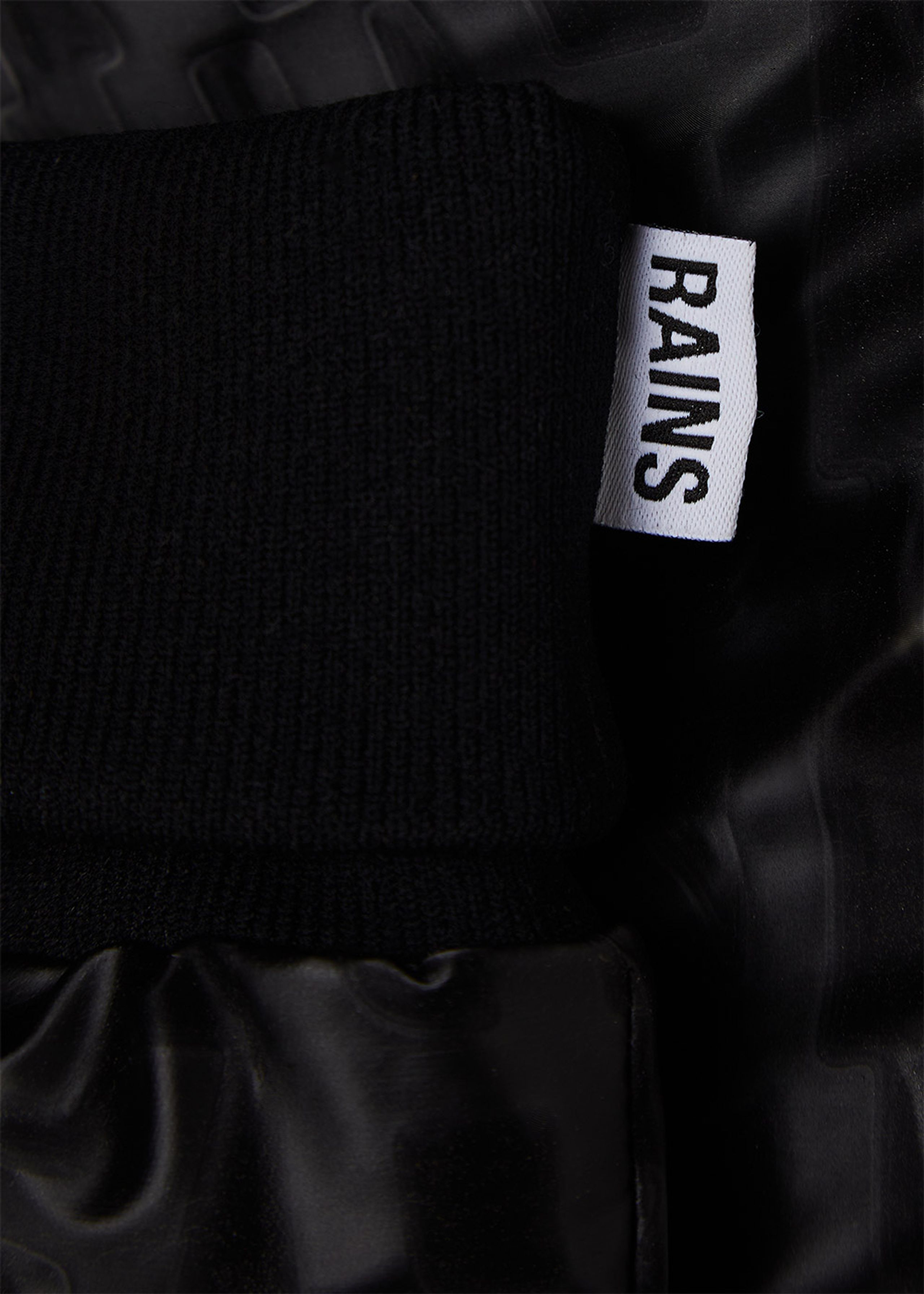 Rains - Gloves - Puffer Mittens - Black