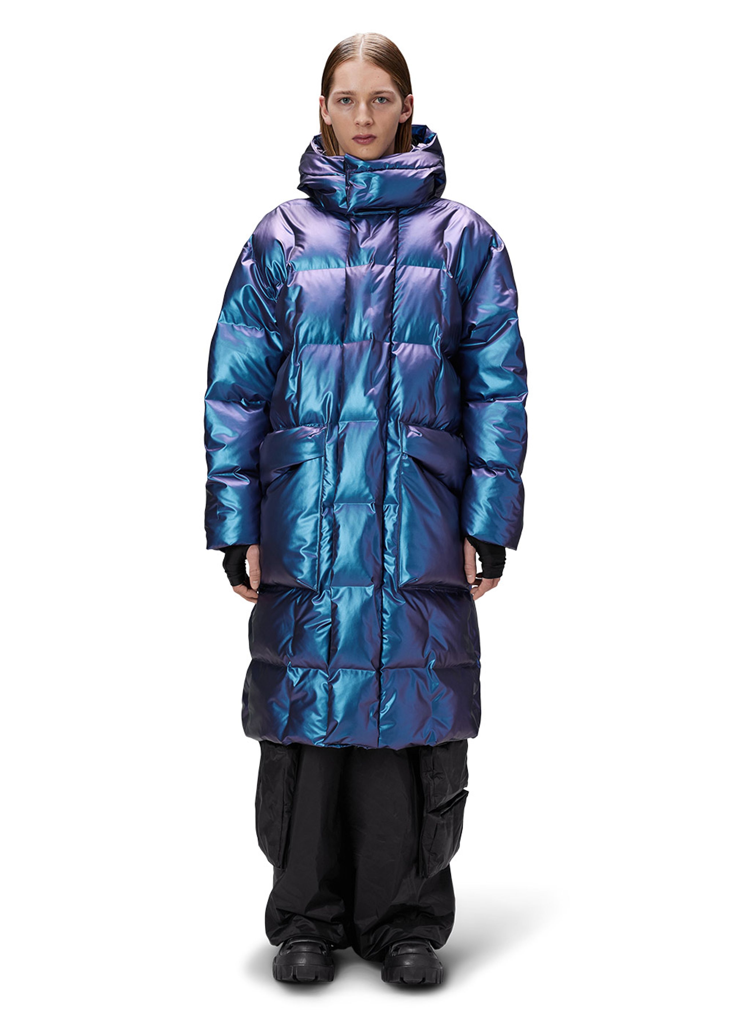 Rains - Casaco - Harbin Long Puffer W3T4 - Laser