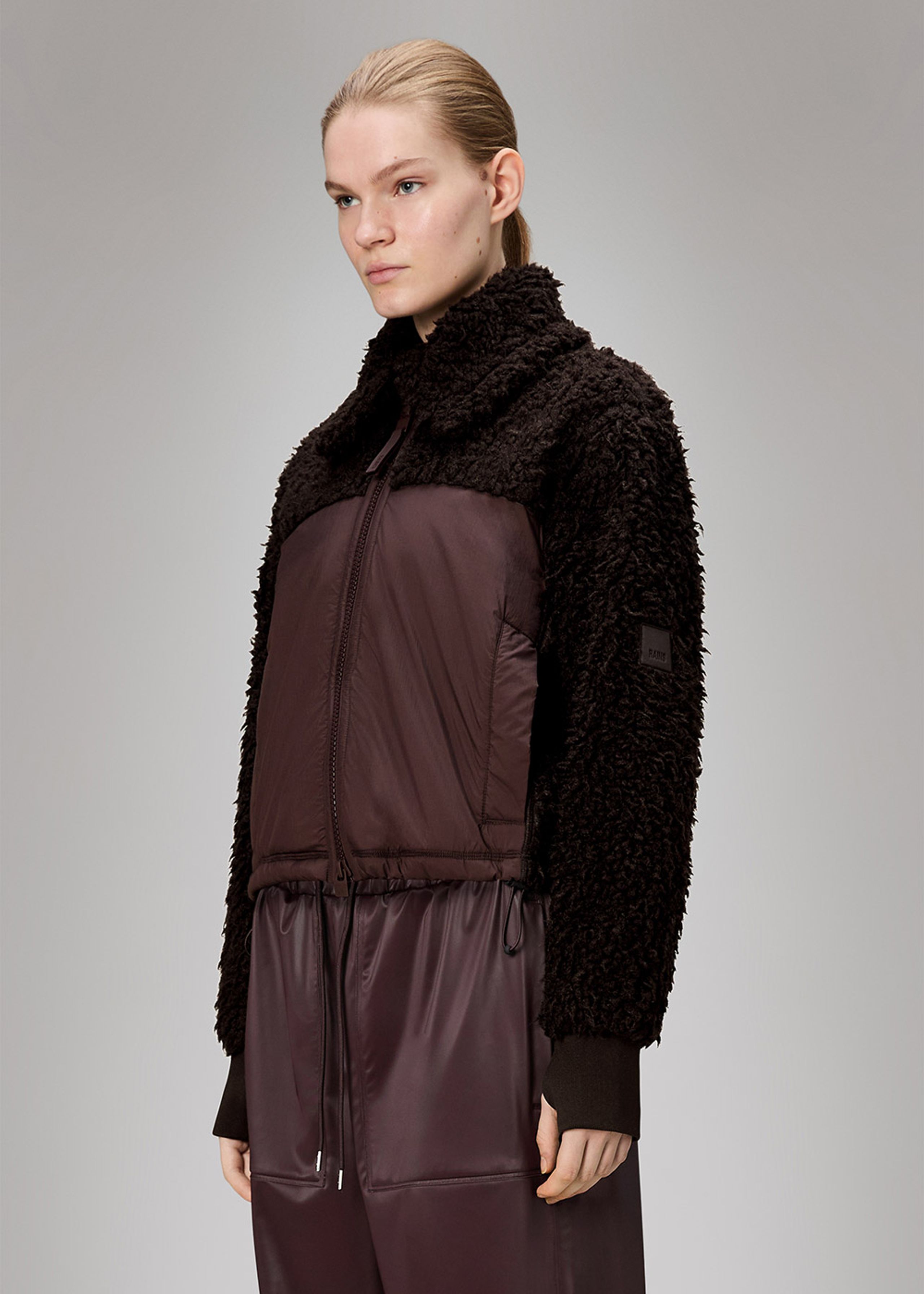 Rains - Jacket - Trikala Vision Fleece W Jacket T1 - Depth