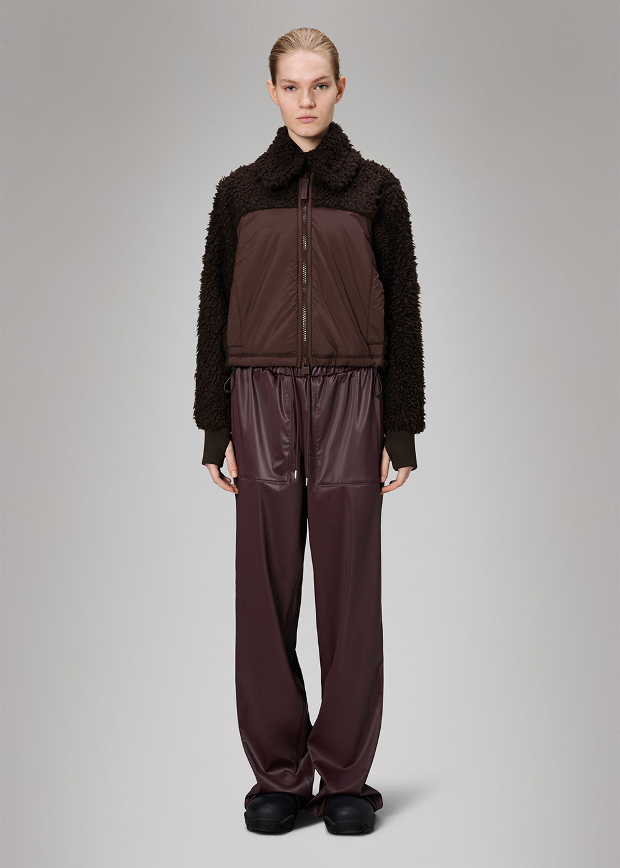 Rains - Jacket - Trikala Vision Fleece W Jacket T1 - Depth