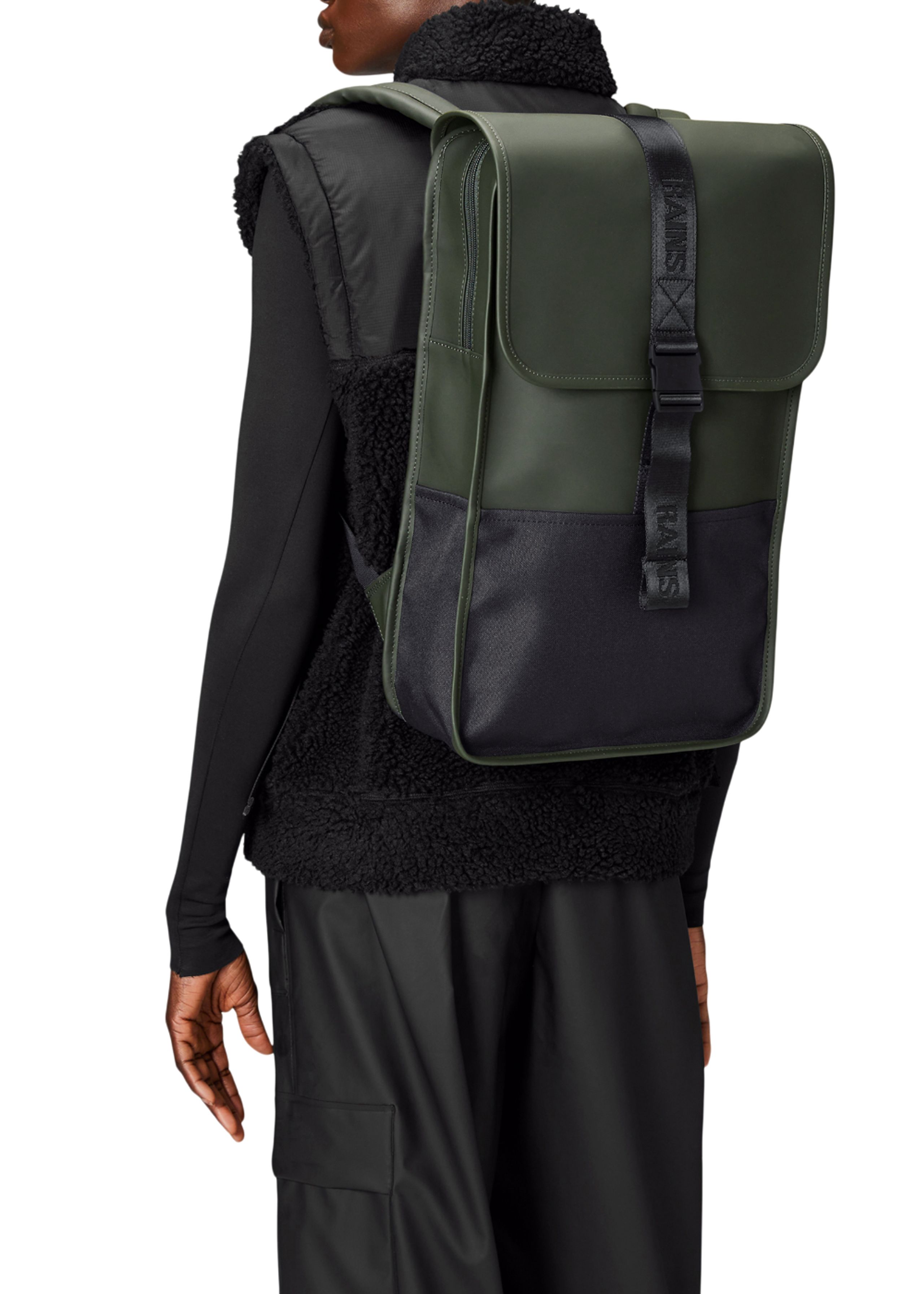 Rains - Backpack - Trail Backpack W3 - Green