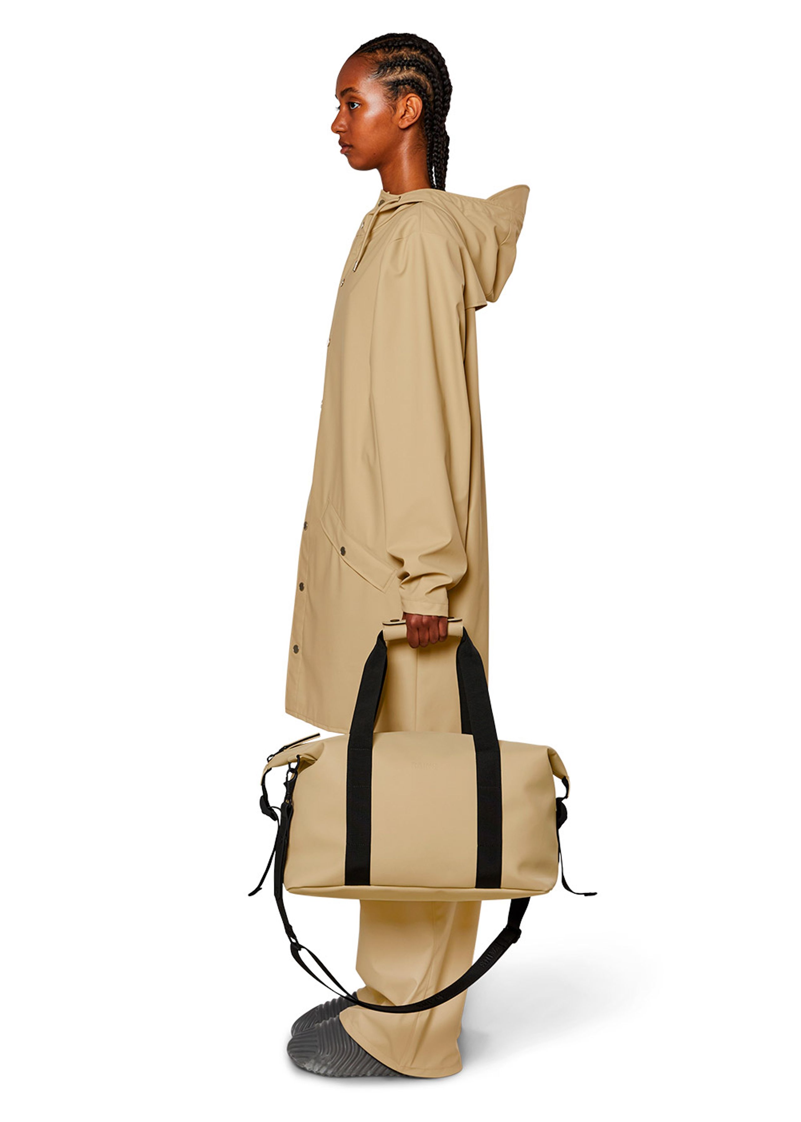 Rains - Tasche - Weekend Bag Small - Sand