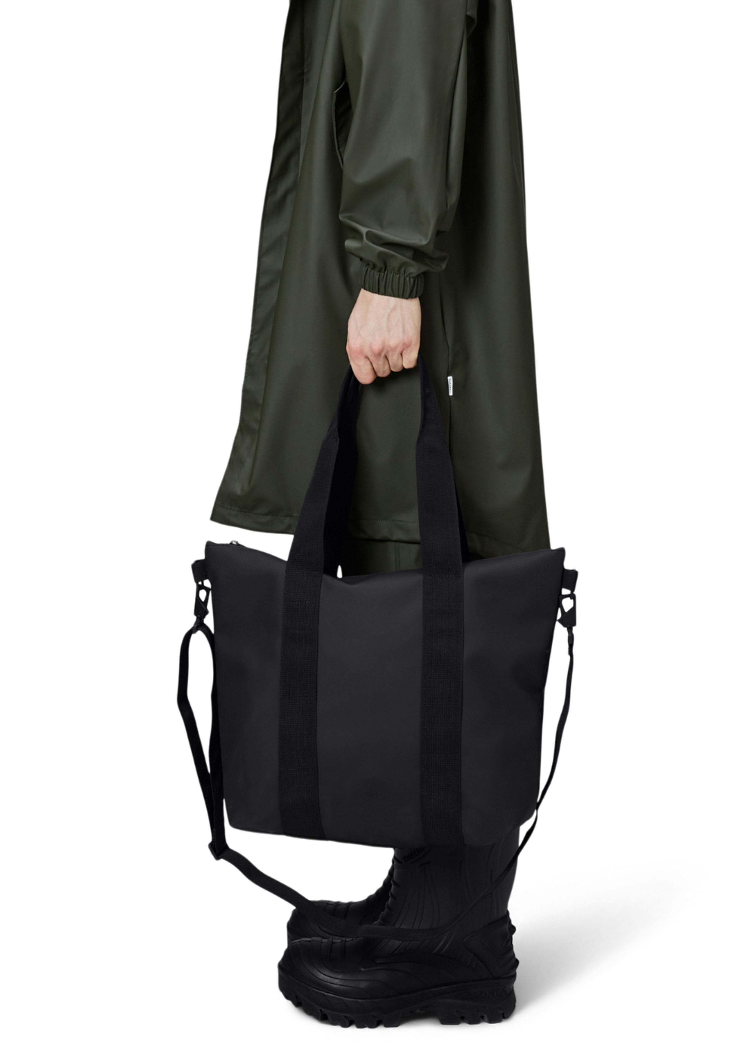 Rains - Tote bag - Tote Bag Mini W3 - Black