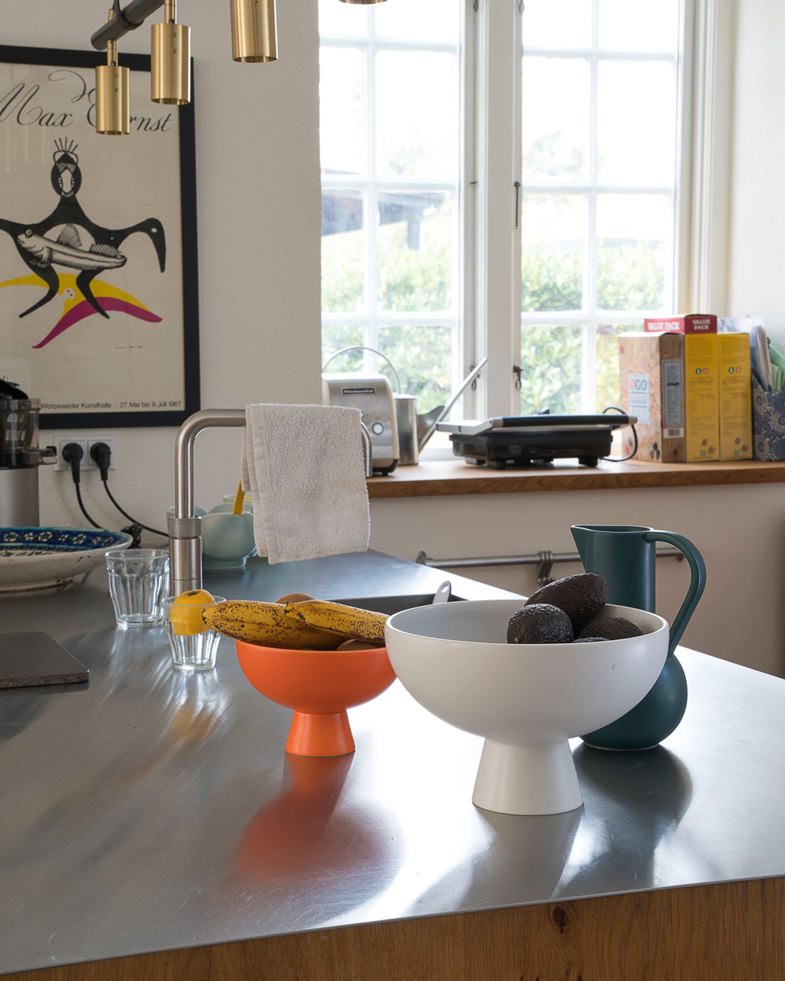 rawii - Serving bowl - Strøm Bowl / Small - Vibrant Orange