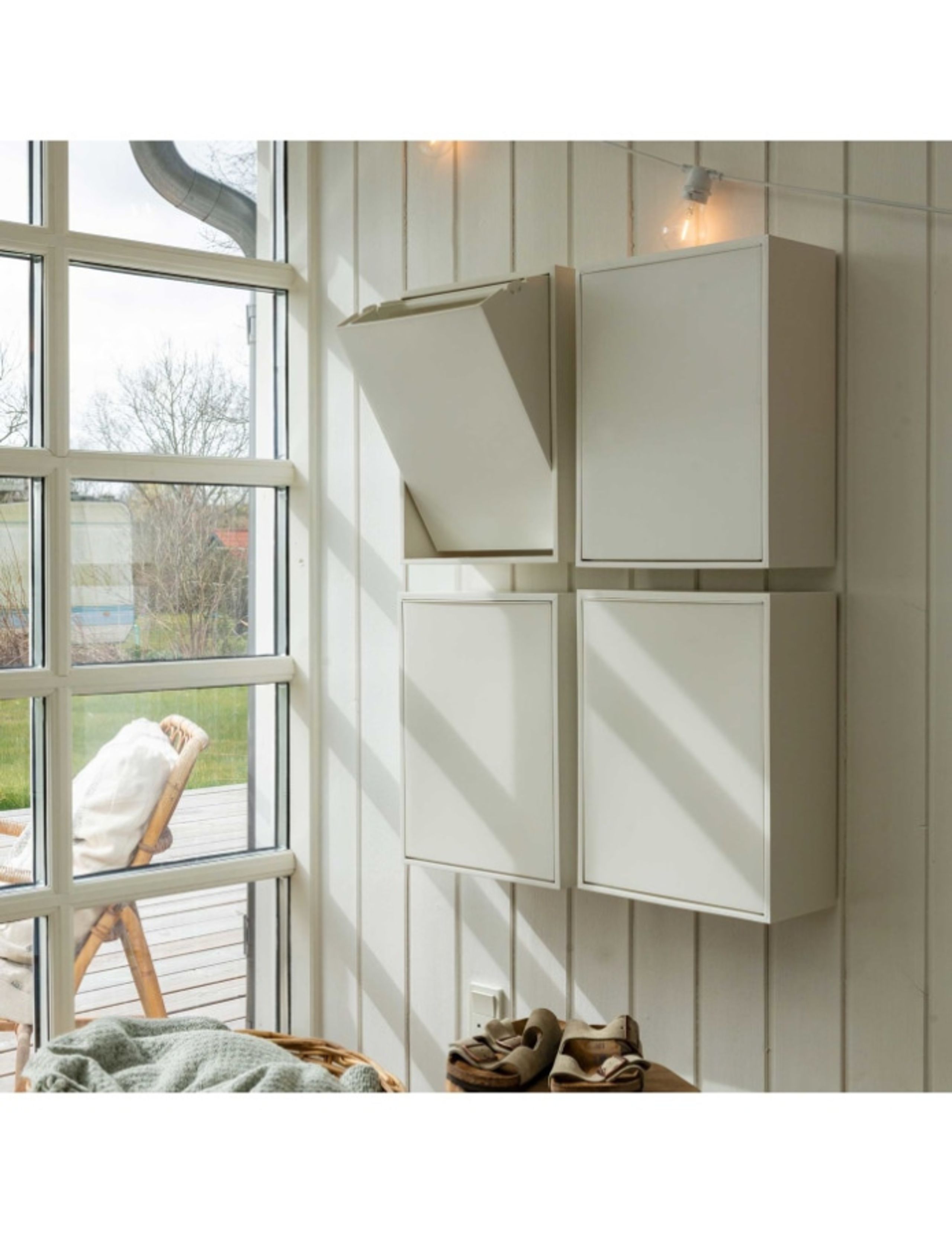 ReCollector - Cajas - Recycling Box - Ash Rose