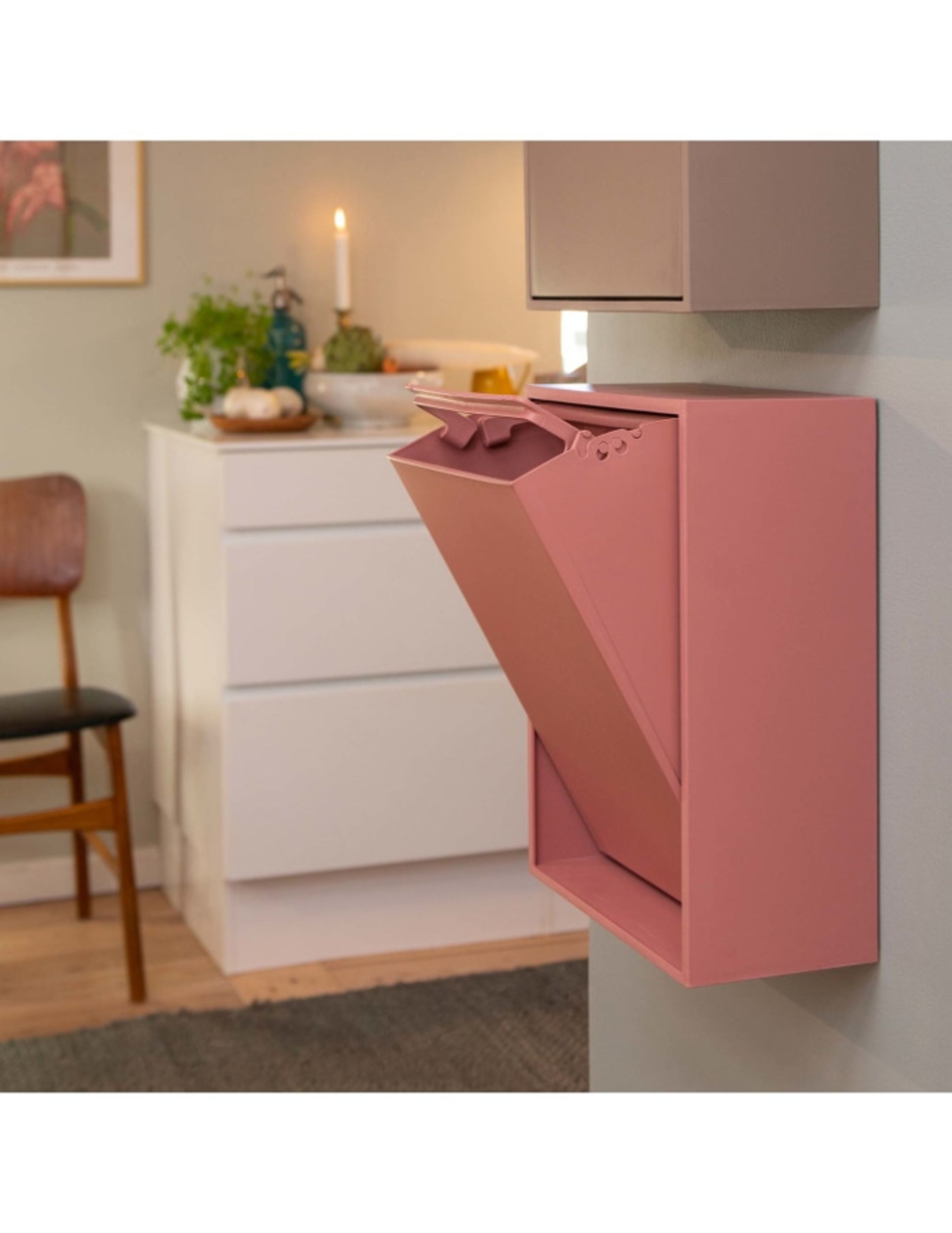 ReCollector - Cajas - Recycling Box - Ash Rose