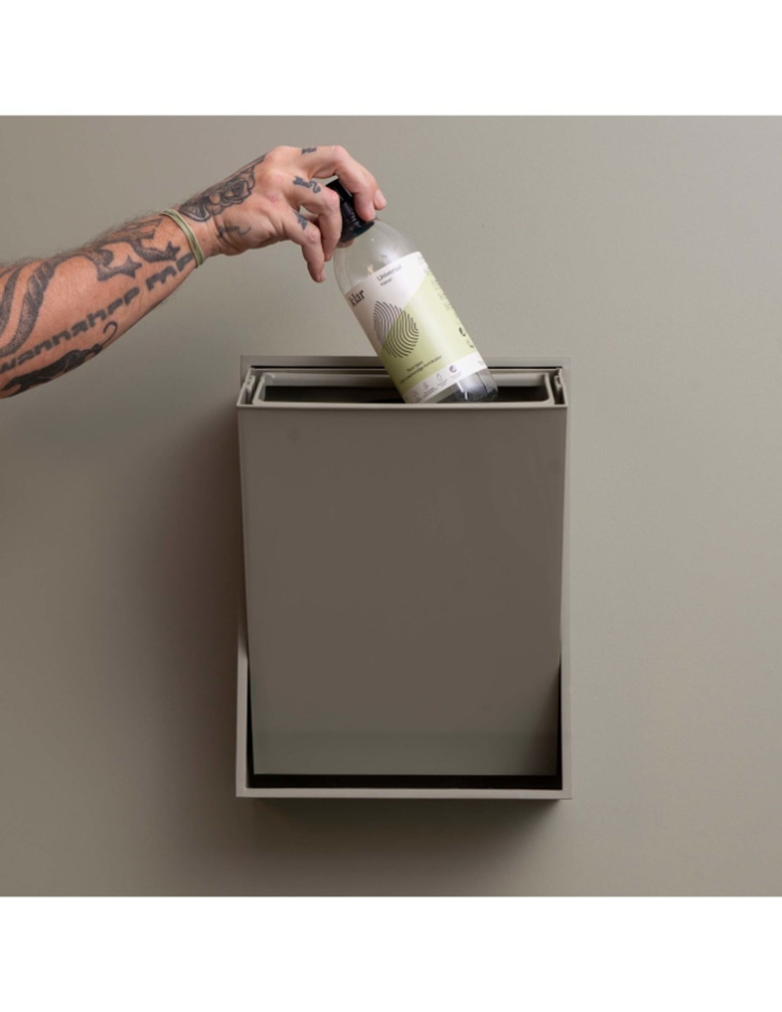 ReCollector - Cajas - Recycling Box - Ash Rose