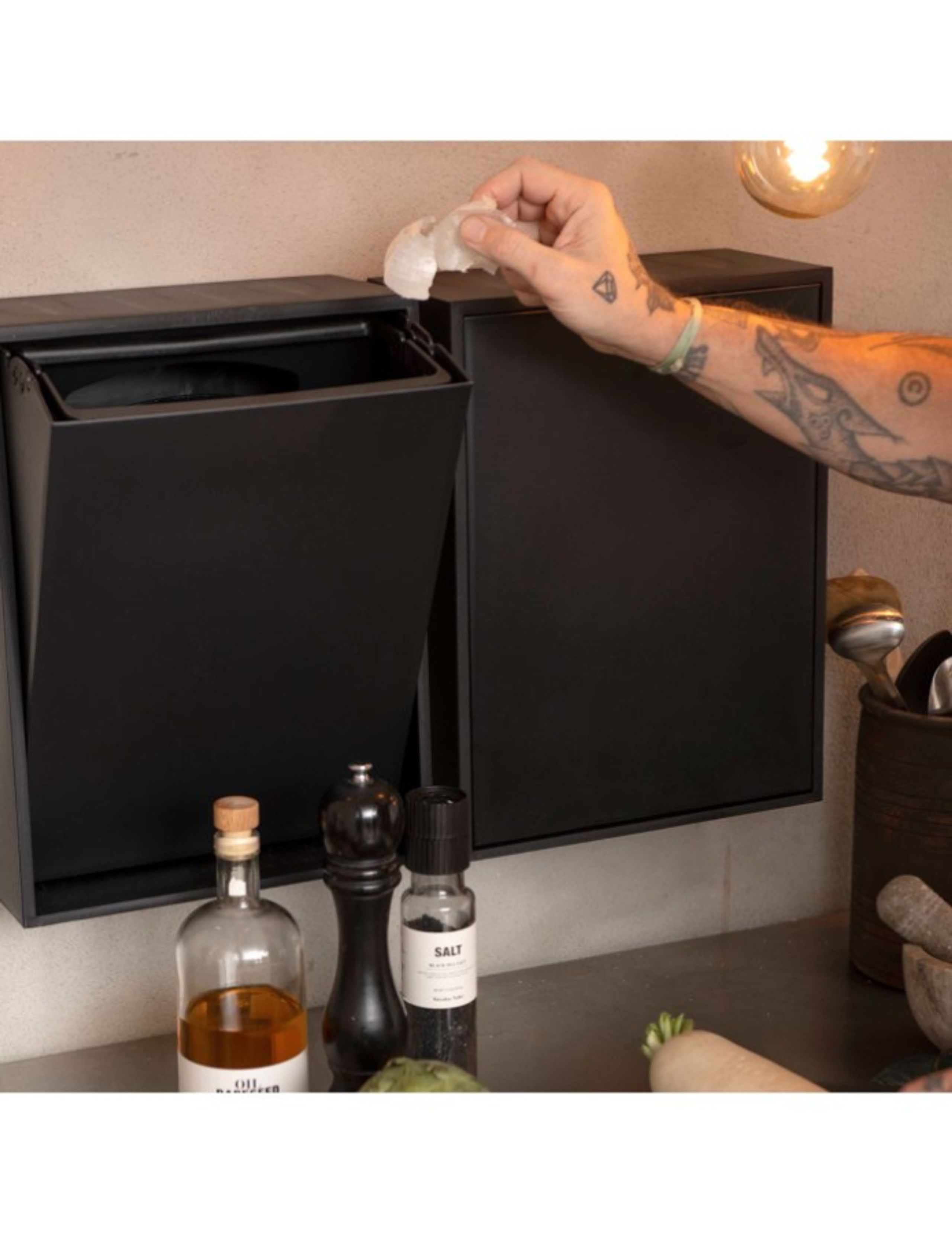 ReCollector - Cajas - Recycling Box - Ash Rose