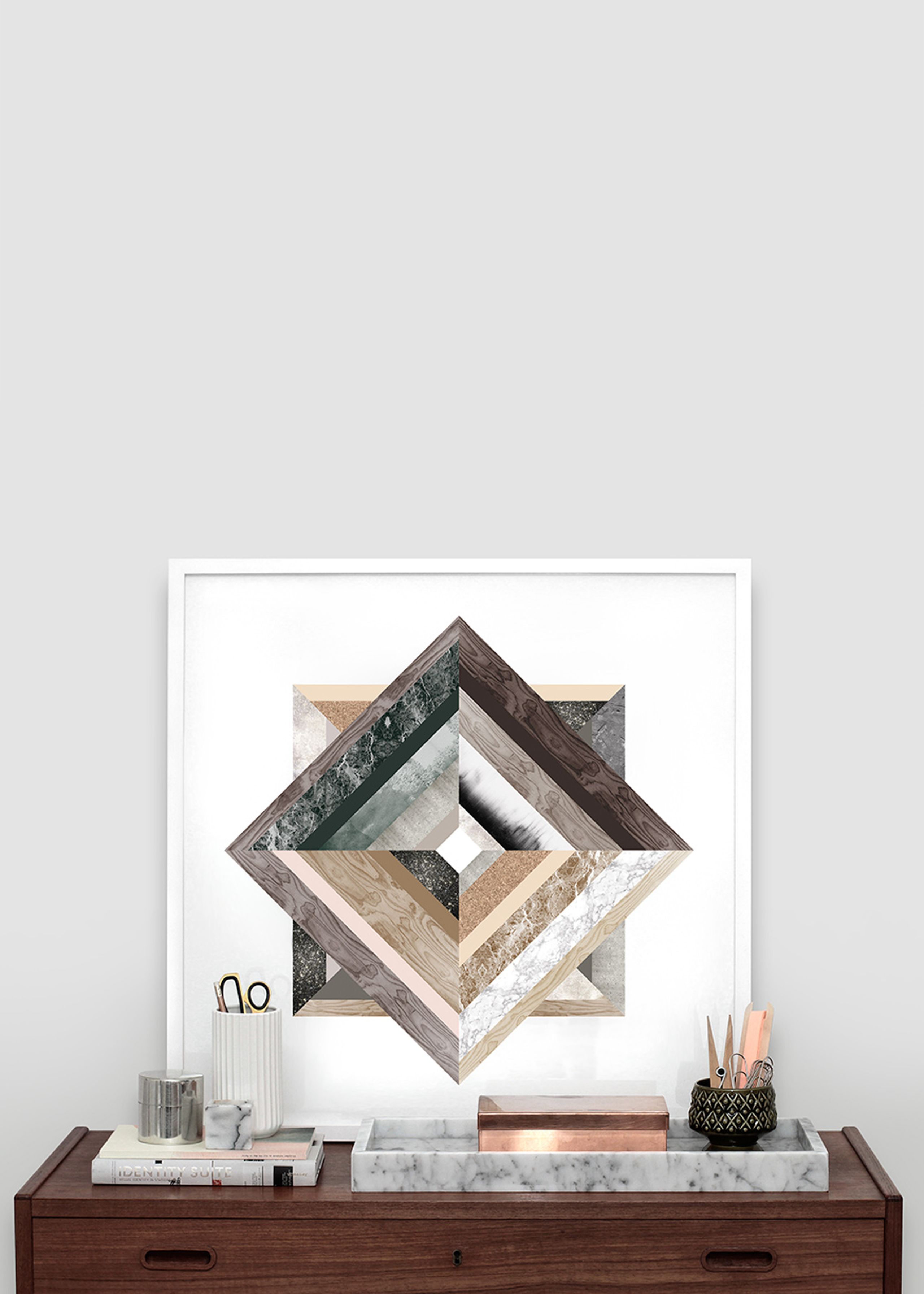 Kristina Krogh - Poster - Refective Mirrors - Print