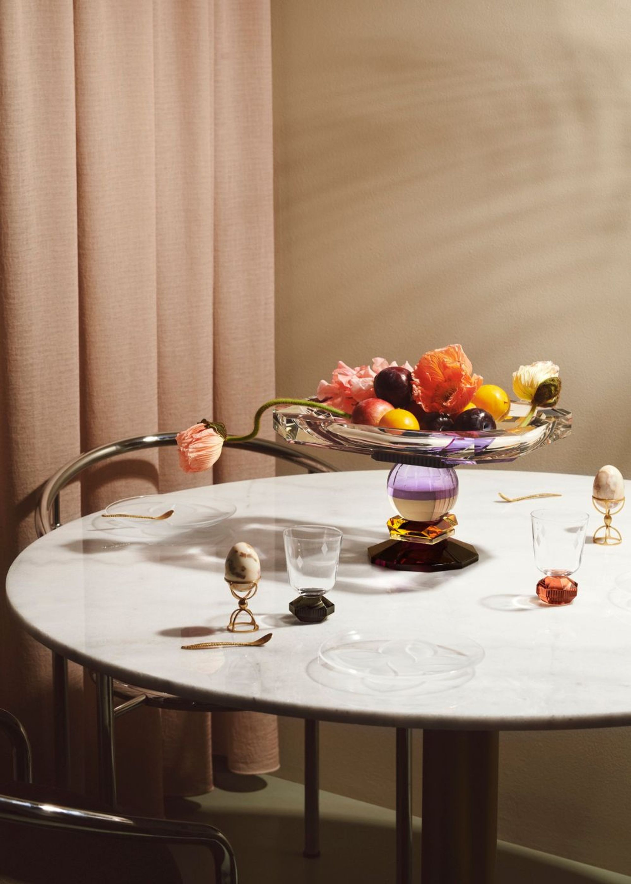 Reflections Copenhagen - Cocktailglas - Chelsea Short Crystal Glass, Set of 2 - Clear / Rouge