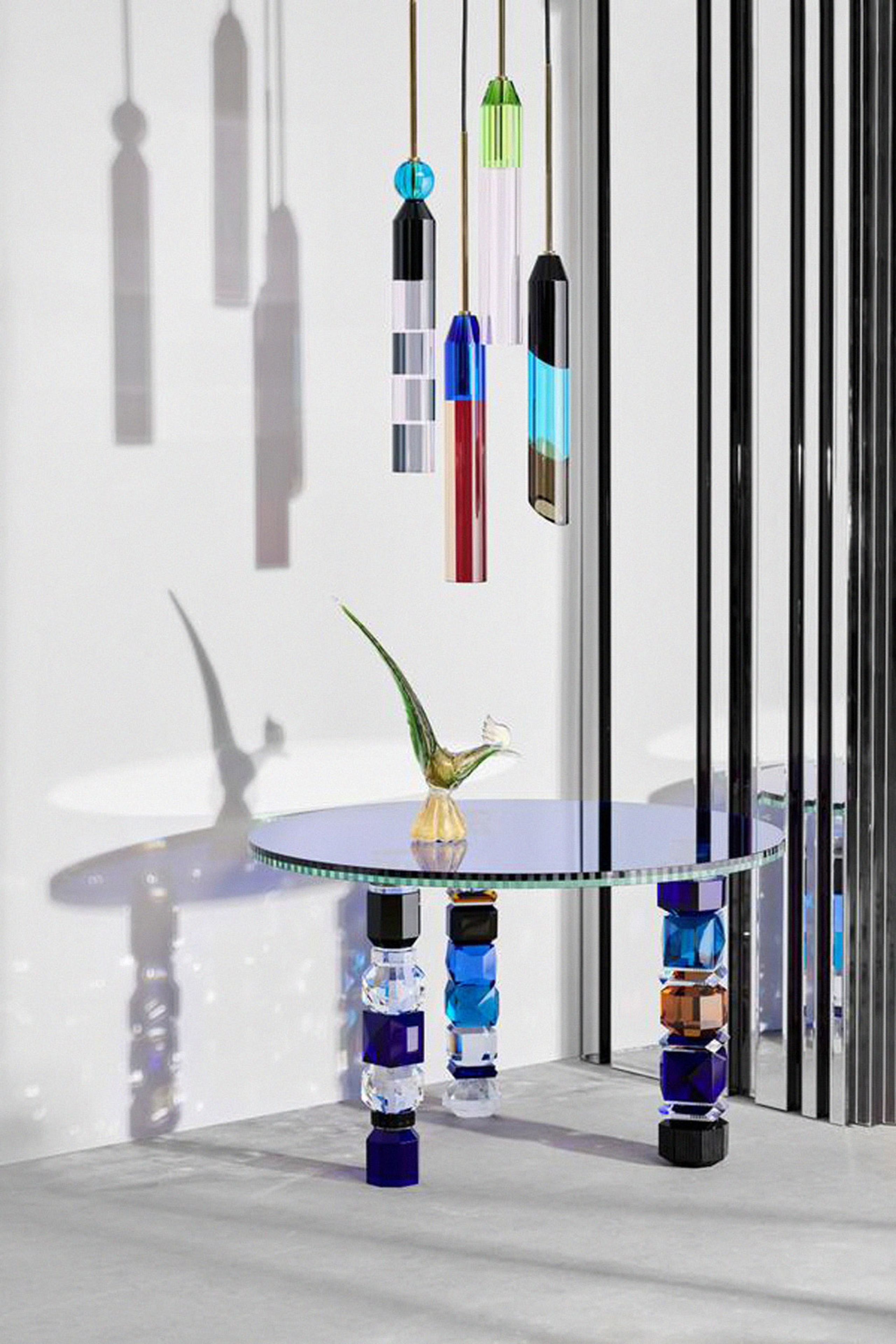 Reflections Copenhagen - Couchtisch - Detroit Table - Blue/Blue Tones