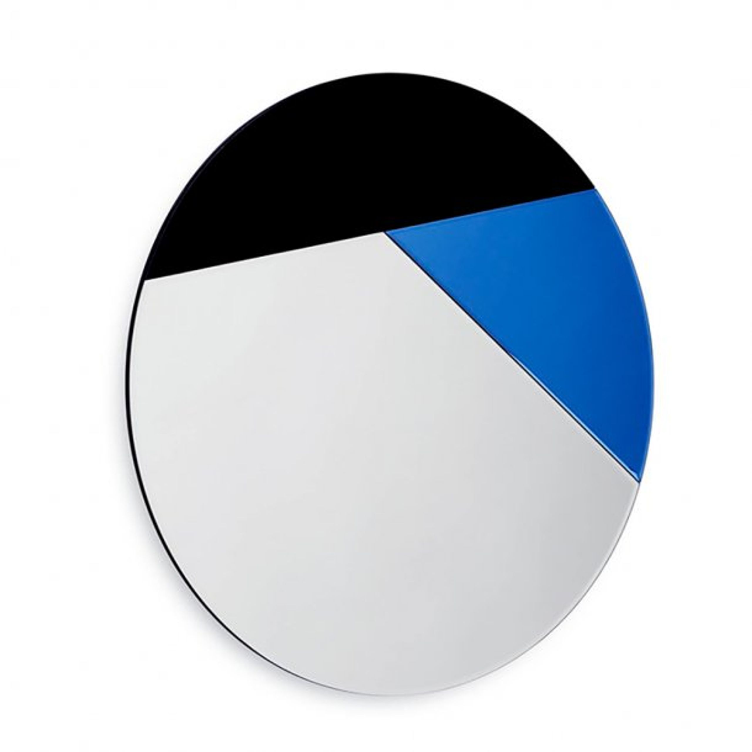 Reflections Copenhagen - Miroir - NOUVEAU Mirror - 80 - Silver/Cobalt/Black