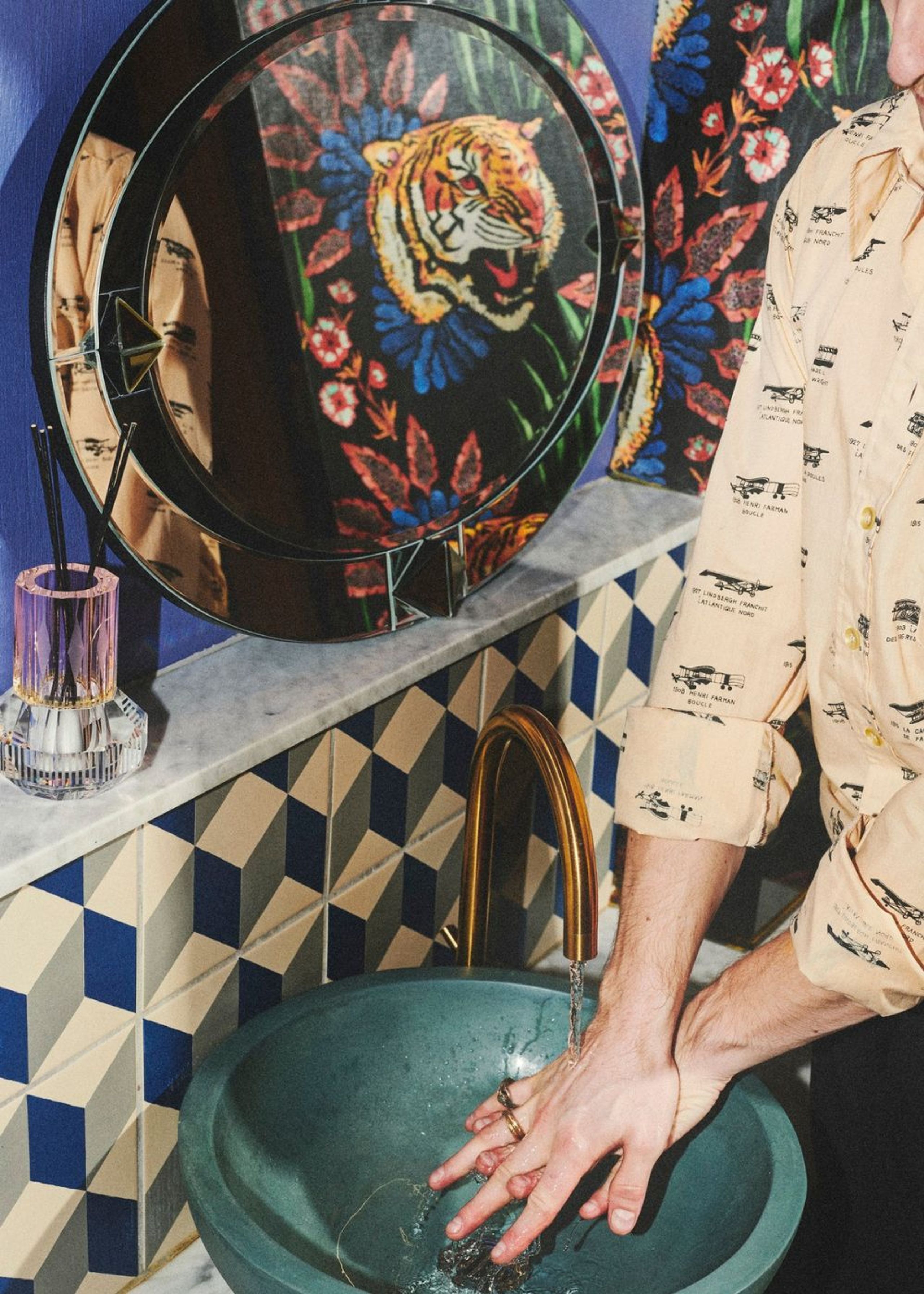 Reflections Copenhagen - Mirror - Darling Mirror - Silver / Gold - Small