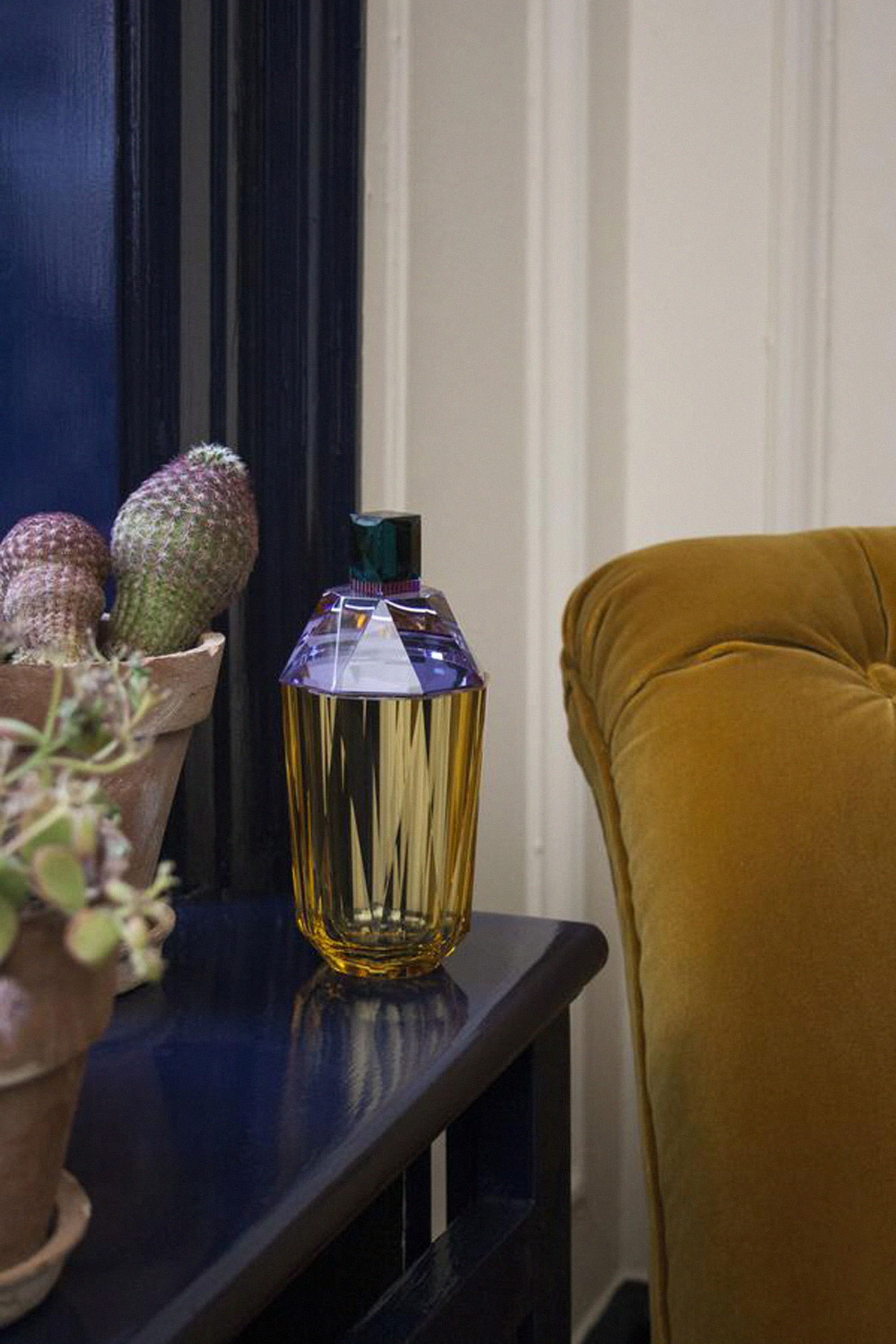 Reflections Copenhagen - Vase - Long Island Flacon - Yellow/Purple/Fuchsia/Sapphire