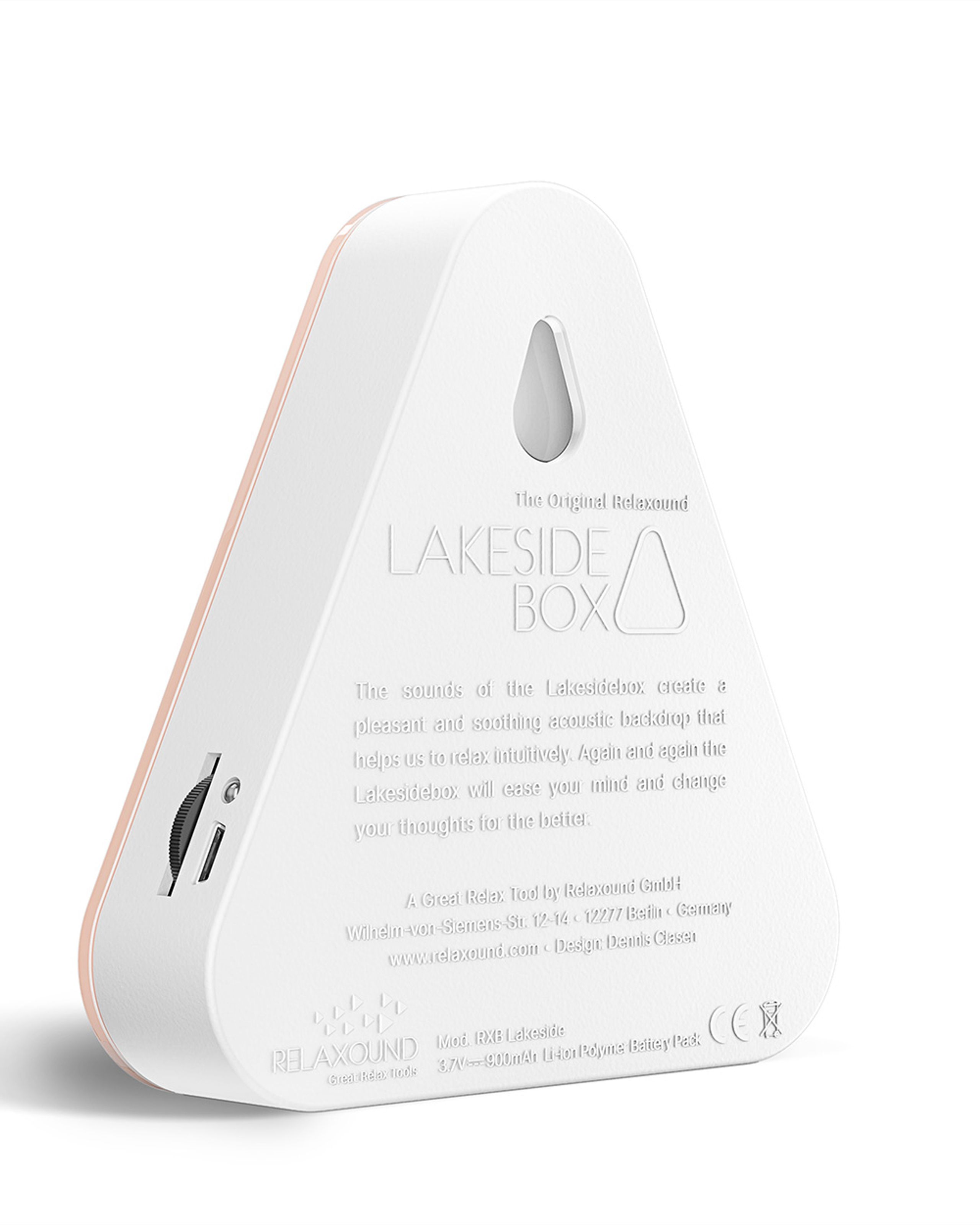 Relaxound - Soundbox - Lakesidebox - Peach