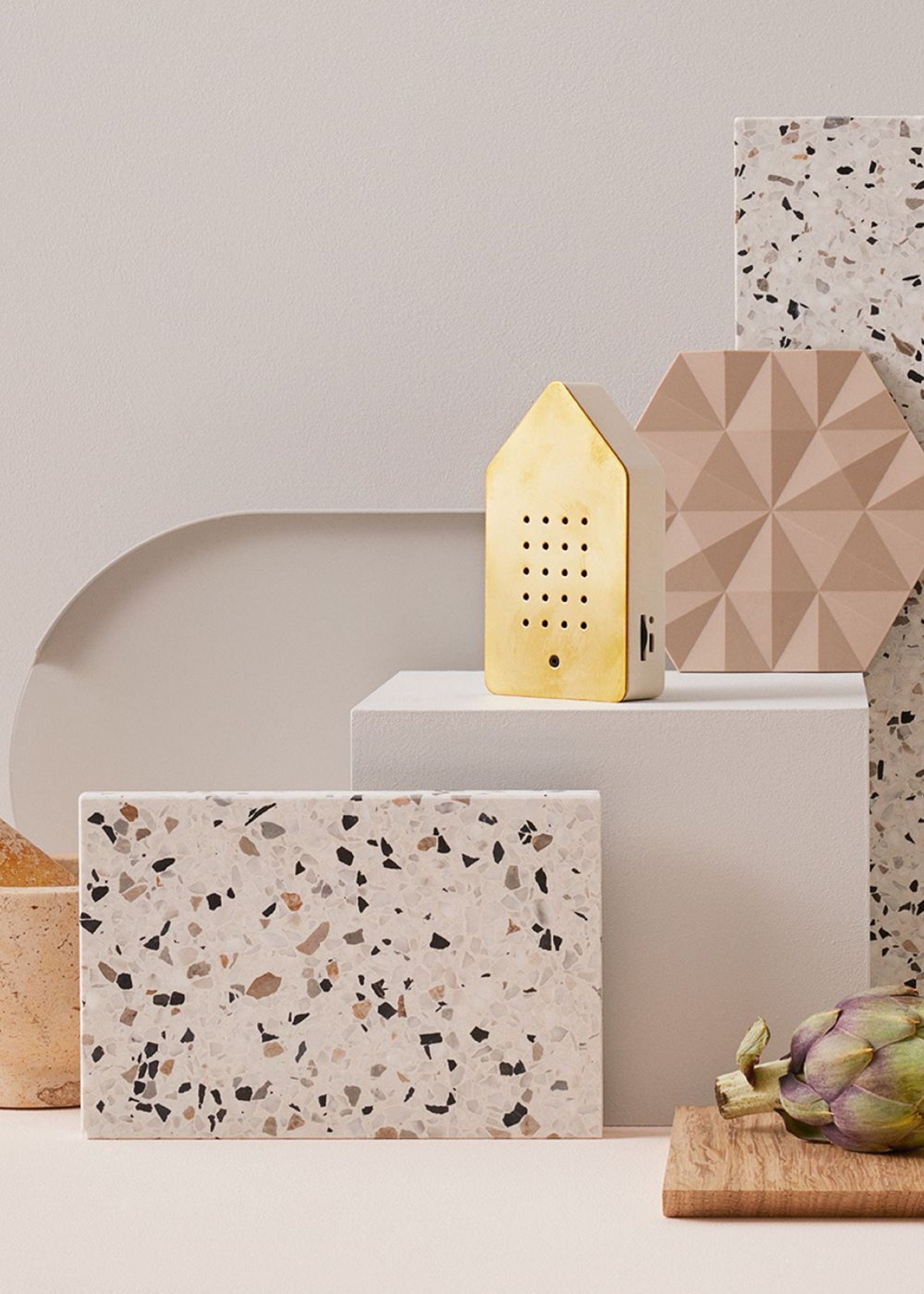 Relaxound - Soundbox - Birdybox - Golden Brass