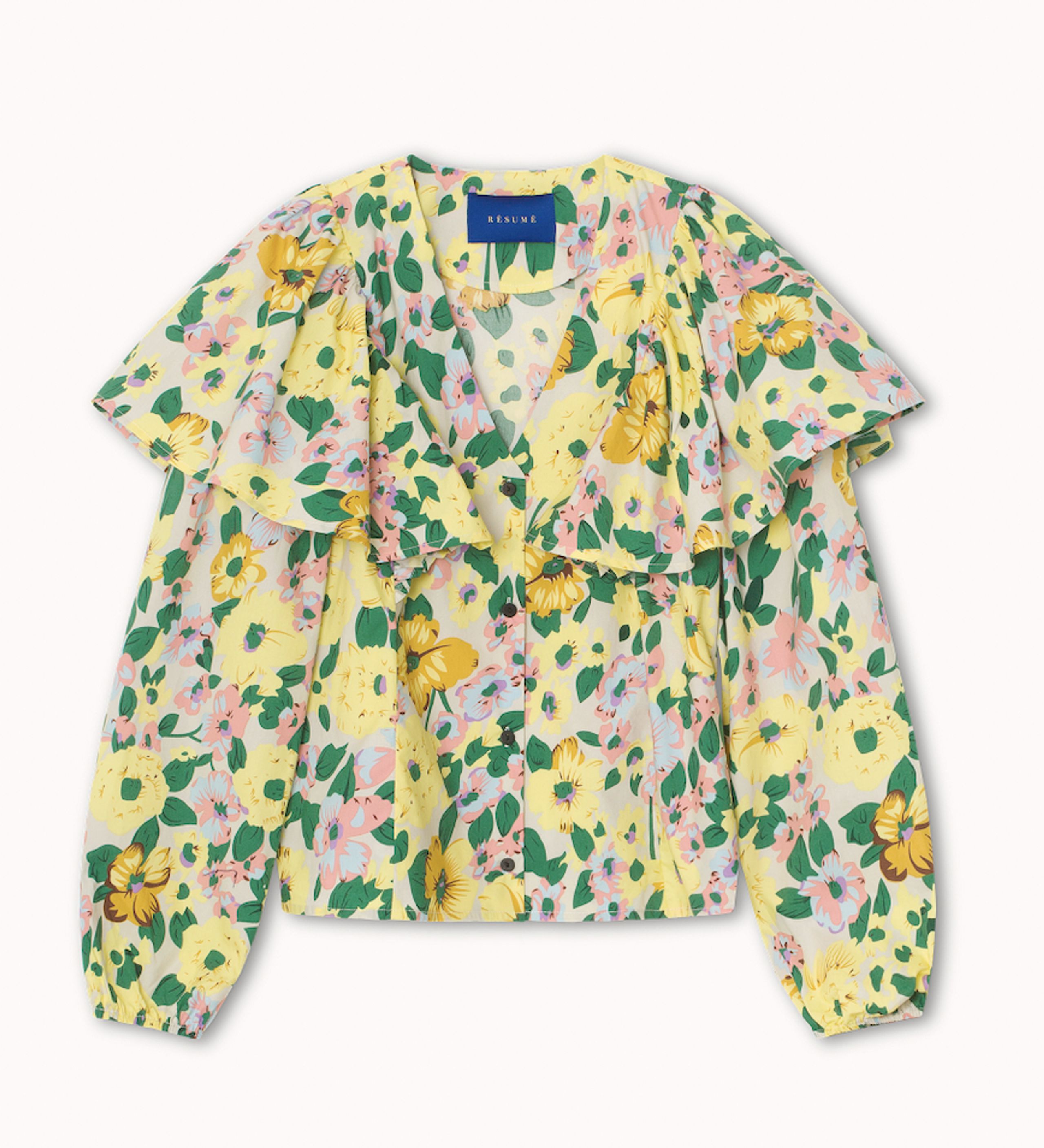 Résumé - Shirt - ClarisRS Shirt - Yellow