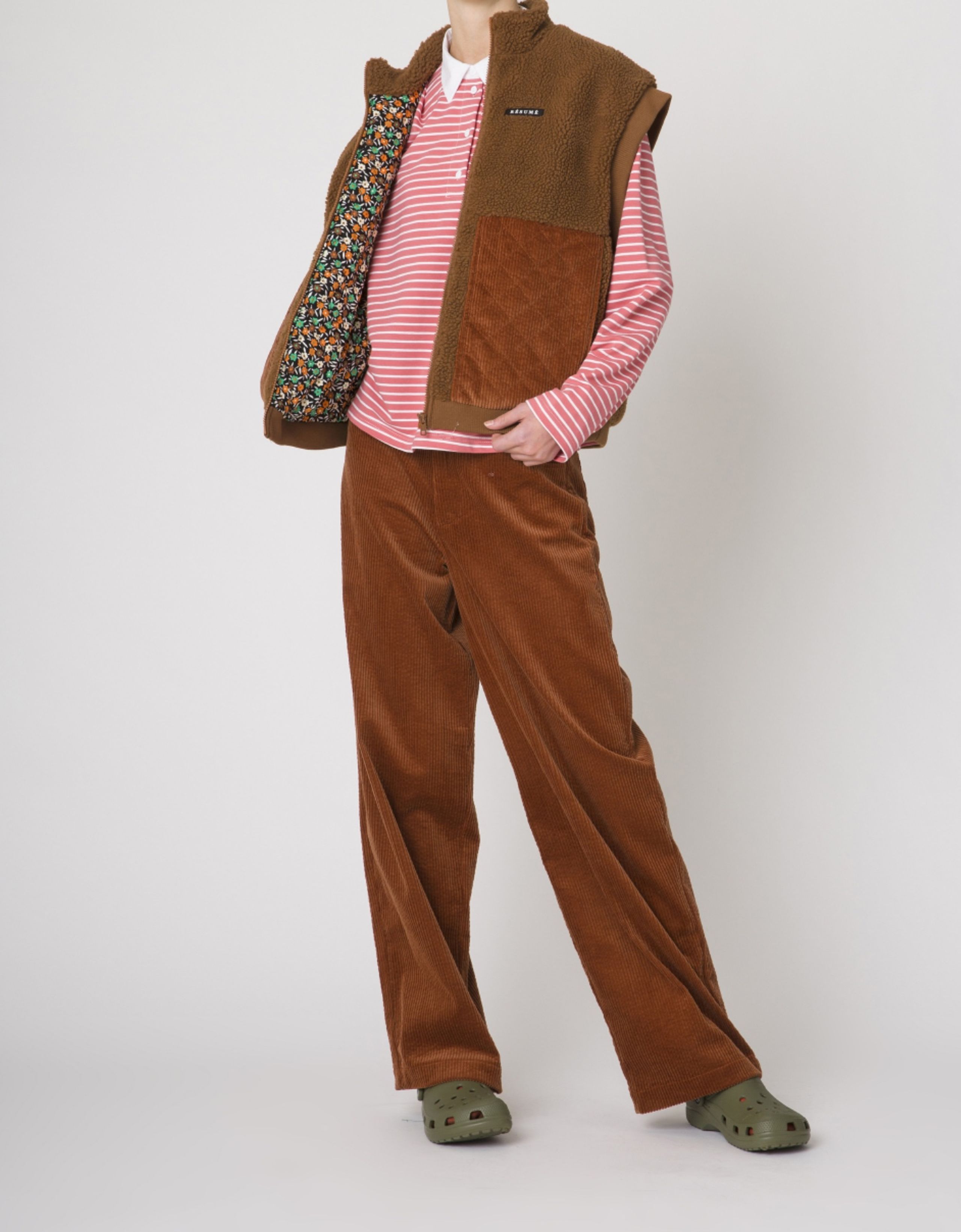 Résumé - Vest - GertaRS Vest - Brown