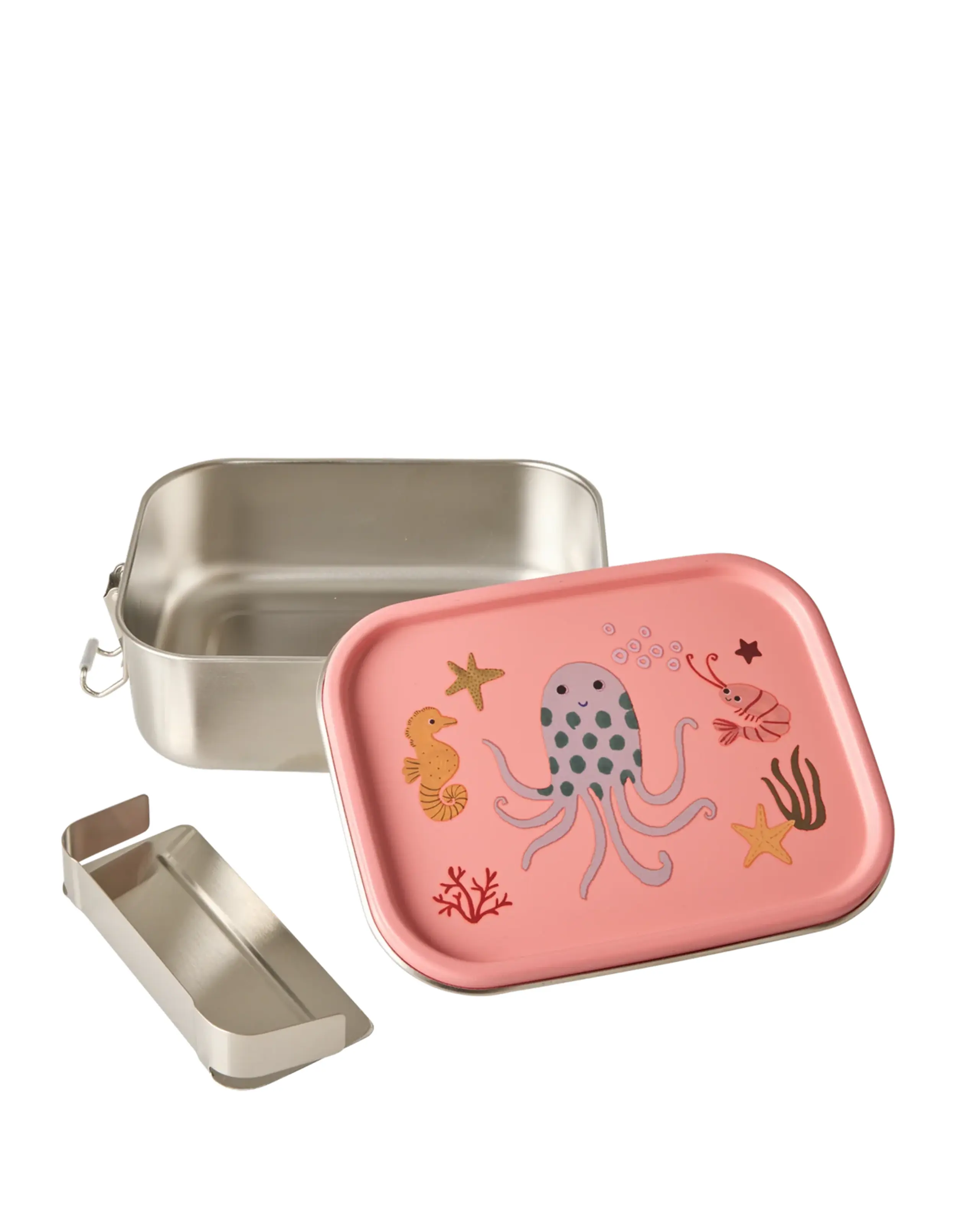 Rice - Dětský box na oběd - Small Stainless Steel Lunchbox - Coral Ocean
