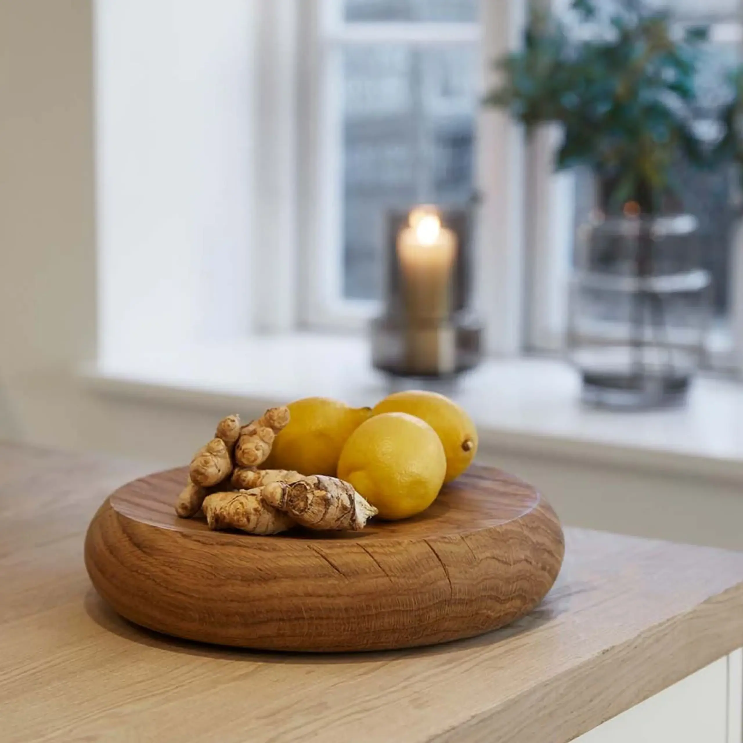 Ro Collection - Sculpture - Oak Piece Flat No. 32 - Nature