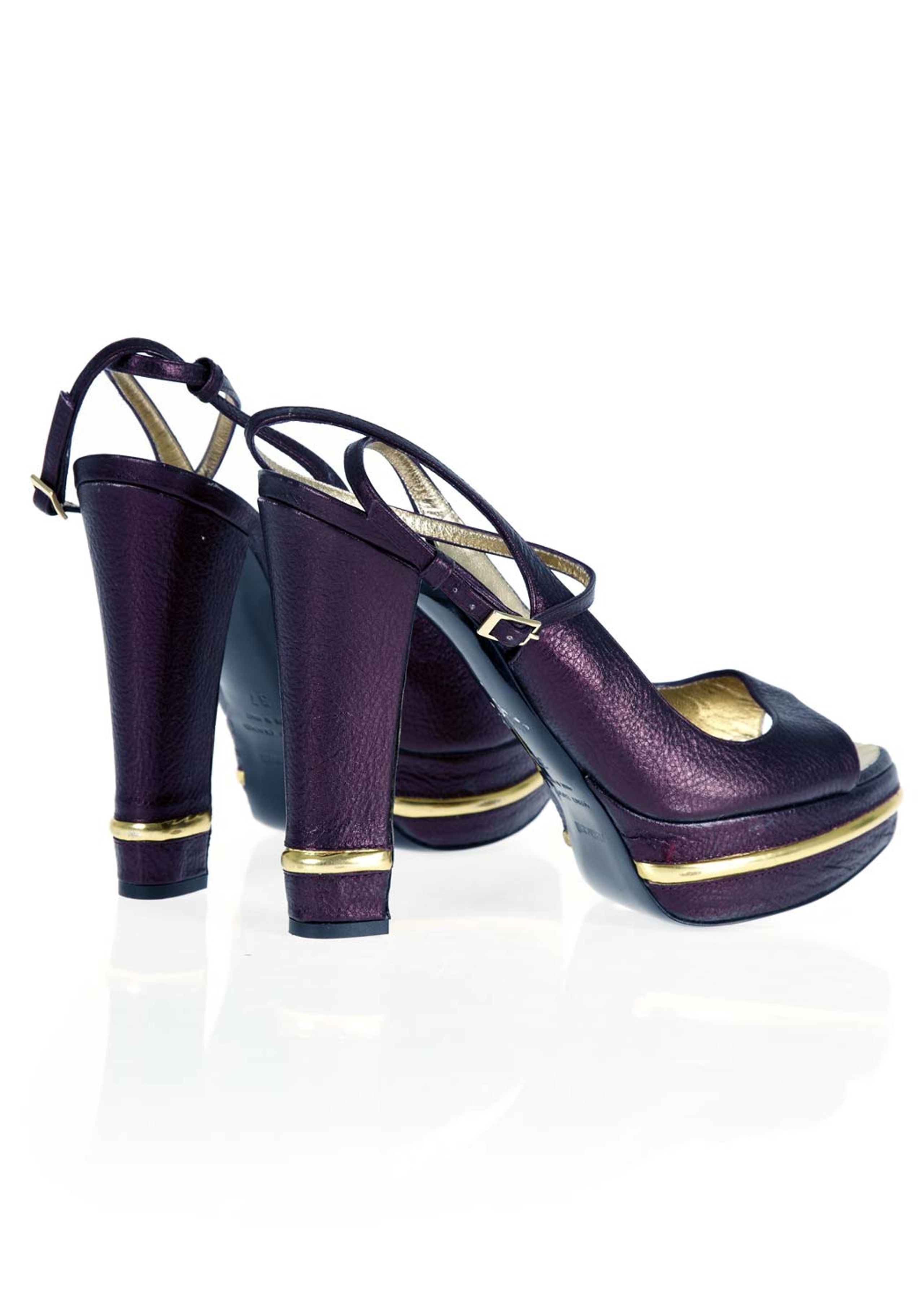 Roberto Cavalli - Stöckelschuhe - 80017 - Dark Purple