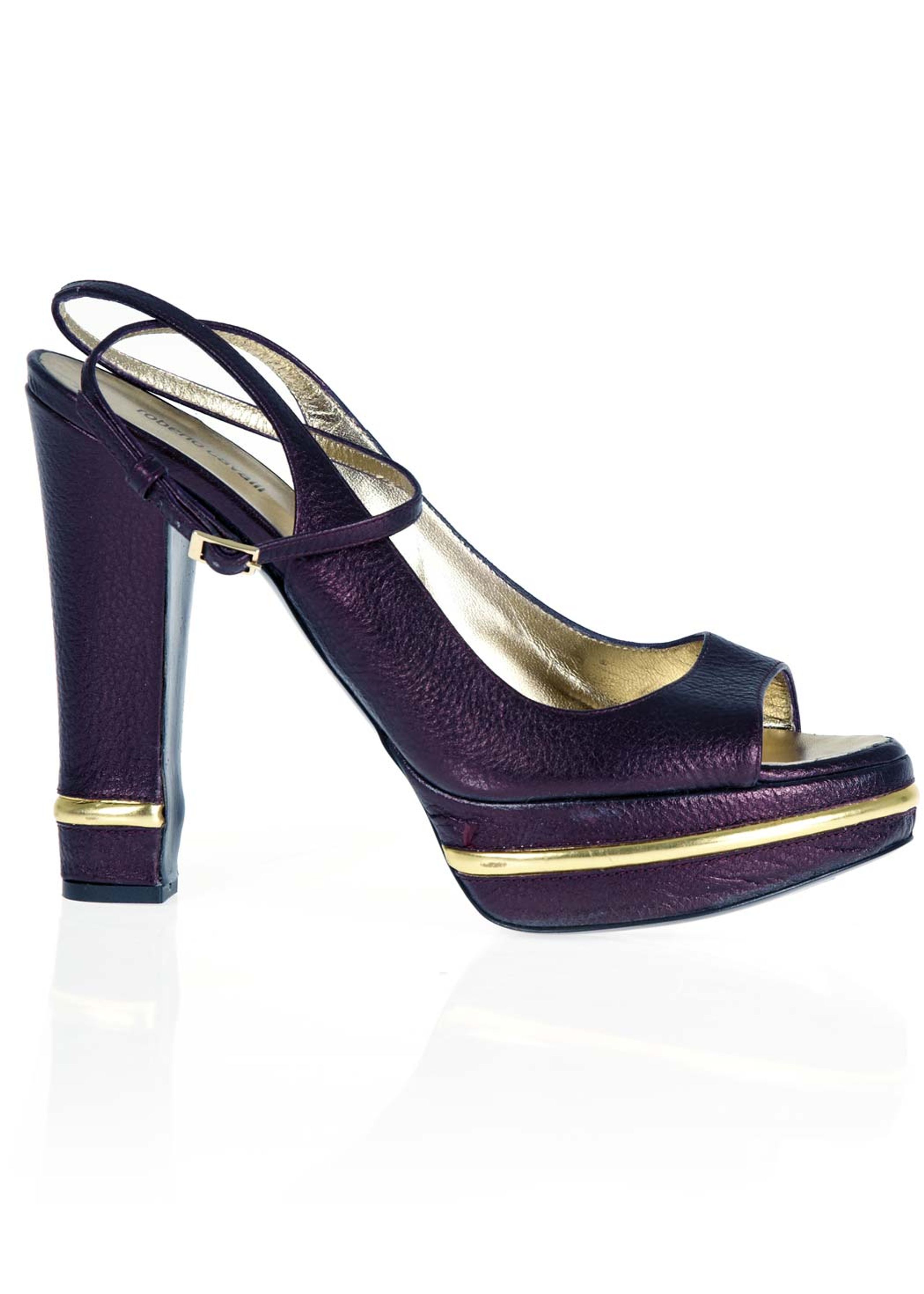 Roberto Cavalli - Stöckelschuhe - 80017 - Dark Purple