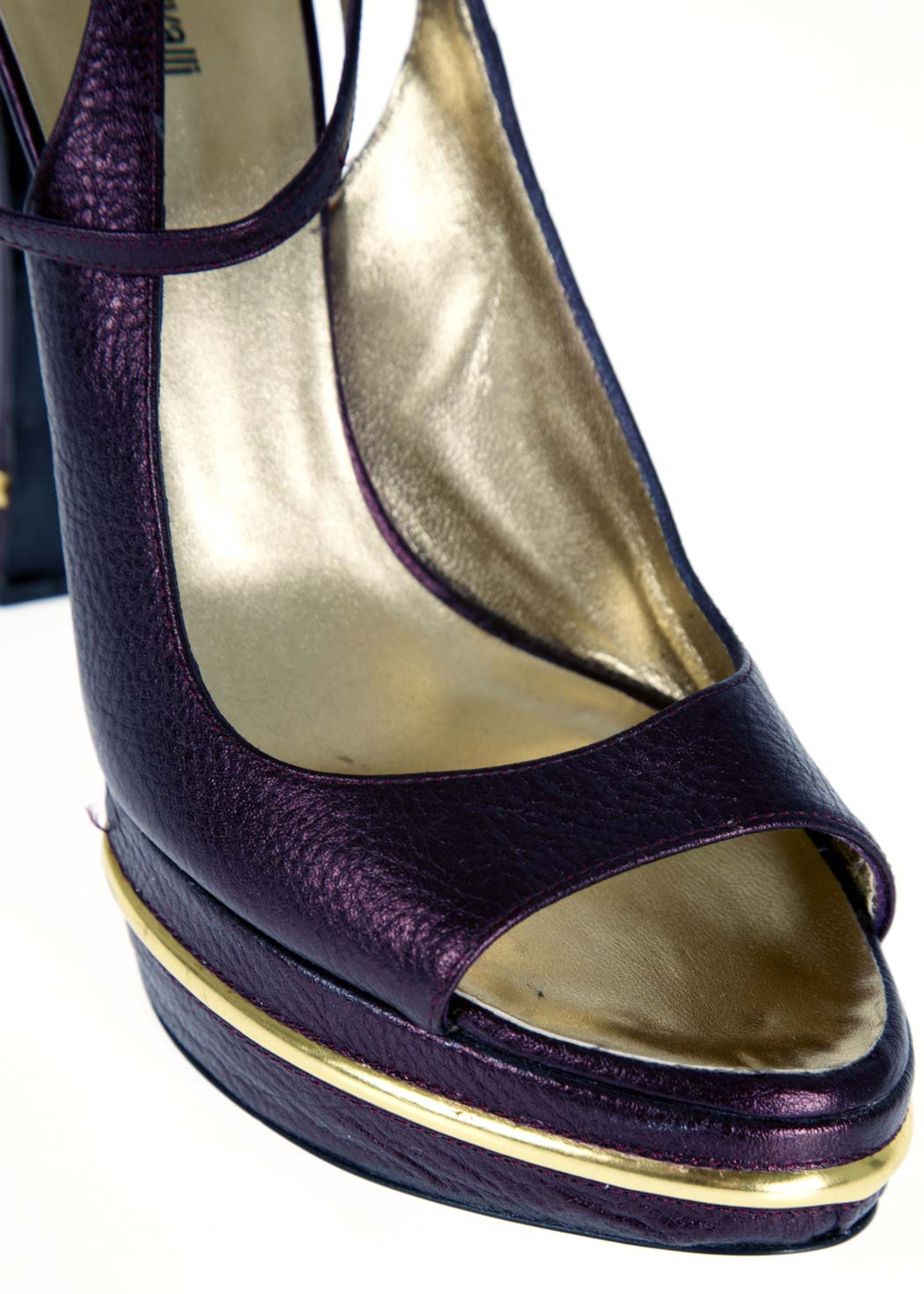 Roberto Cavalli - Stöckelschuhe - 80017 - Dark Purple