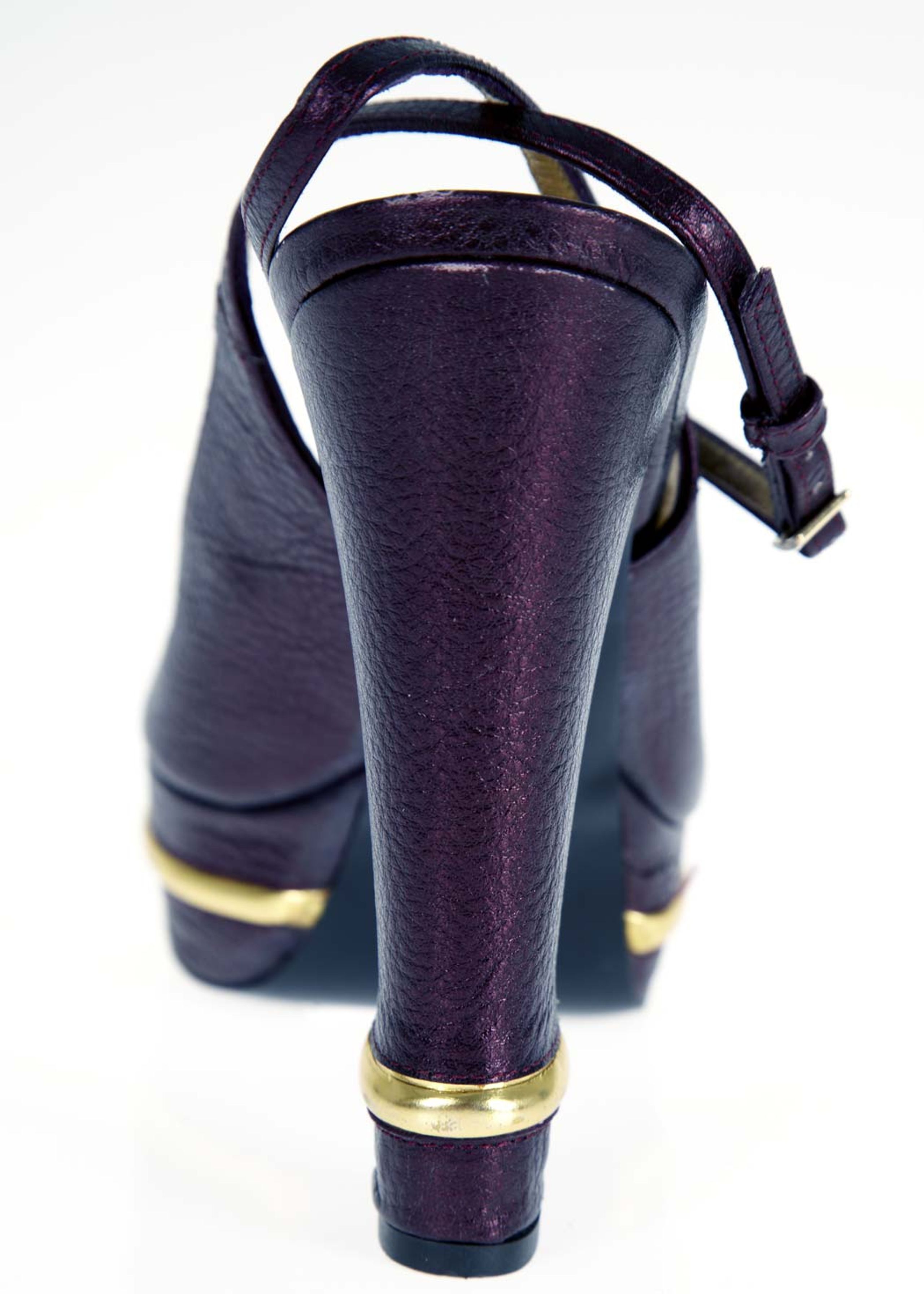 Roberto Cavalli - Stöckelschuhe - 80017 - Dark Purple