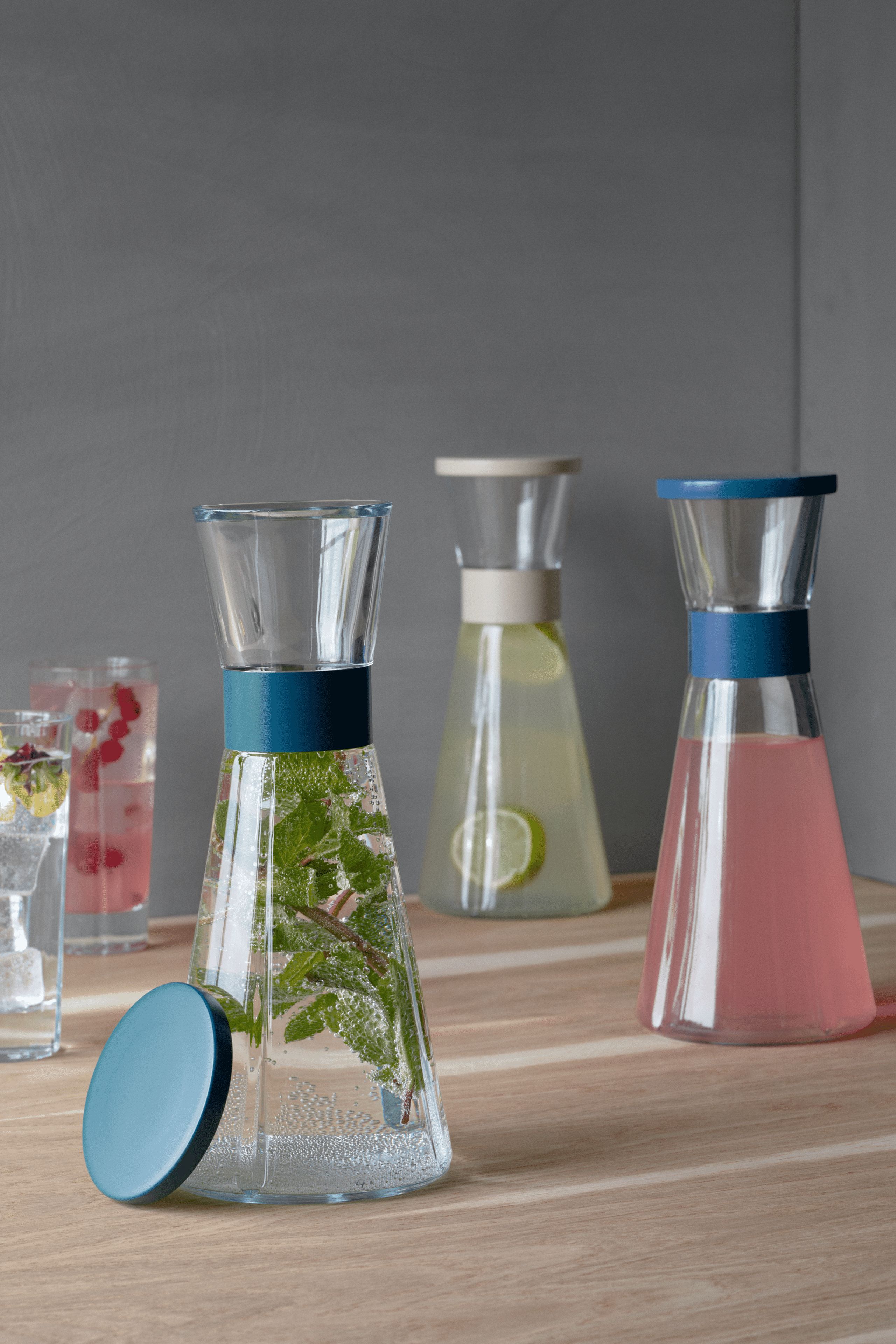 Rosendahl - Water jug - Grand Cru Recycled Water Carafe - Clear / Sand