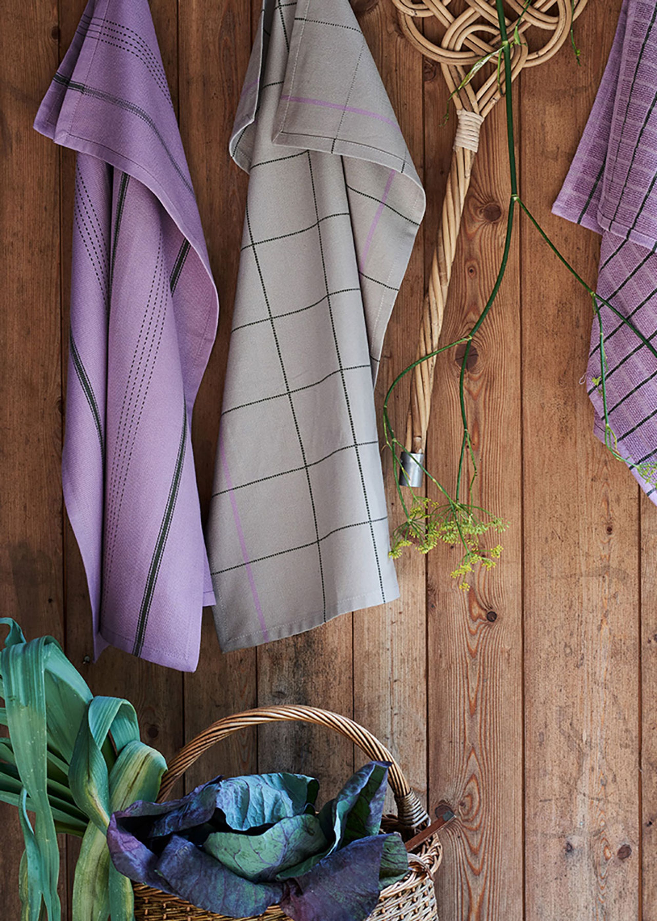 Rosendahl - Viskestykke - Rosendahl Textiles Teatowel - Beta - Lavender