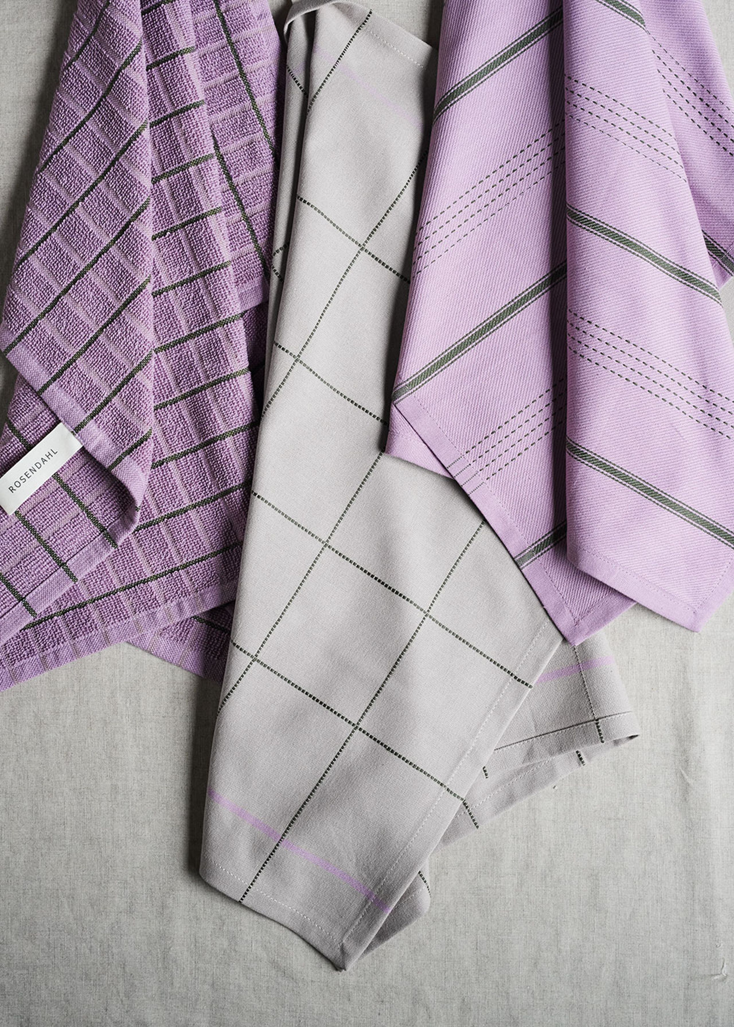 Rosendahl - Viskestykke - Rosendahl Textiles Teatowel - Beta - Lavender