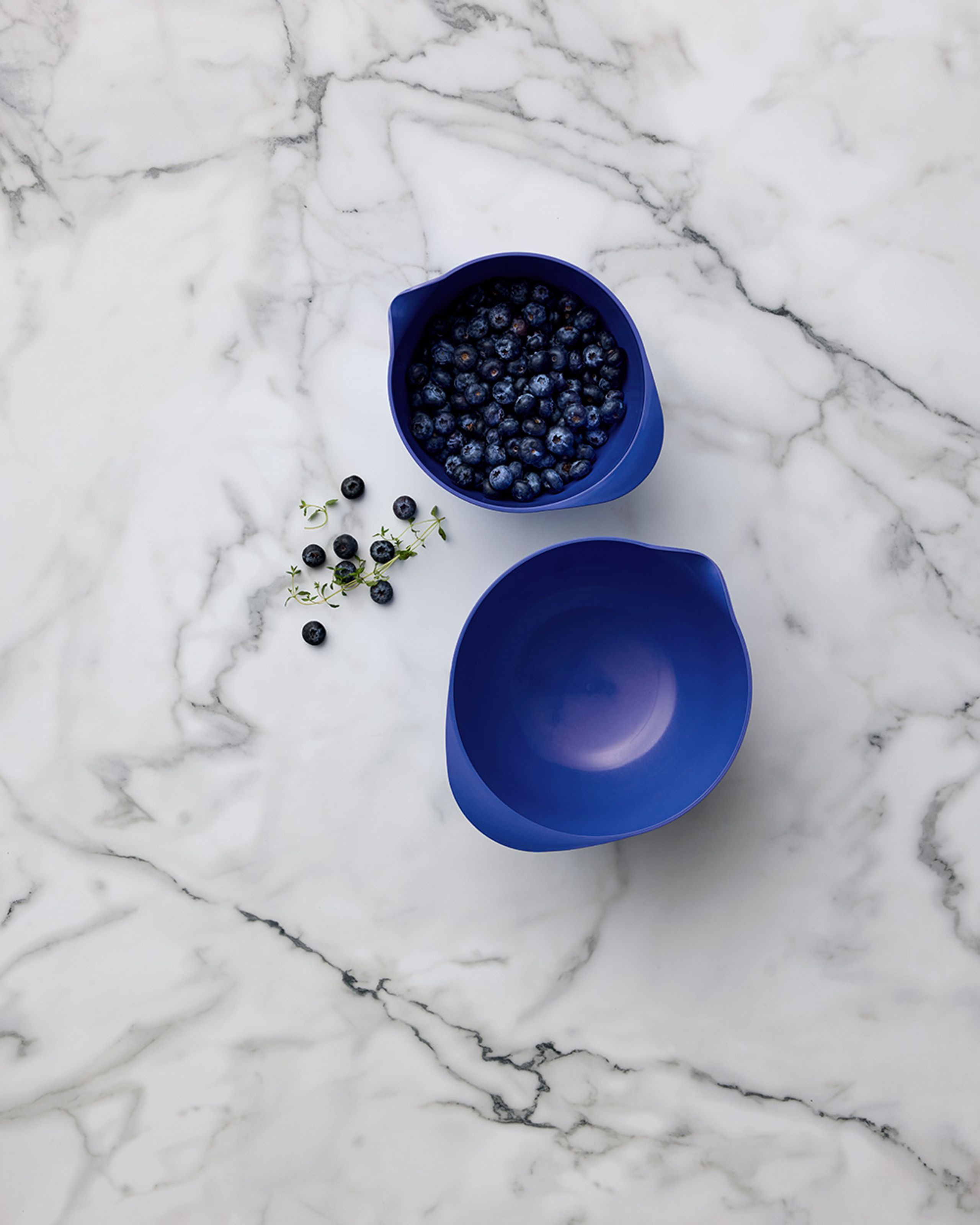 Rosti - Skål - Margrethe Røreskålesæt - 6 dele - Electric Blue