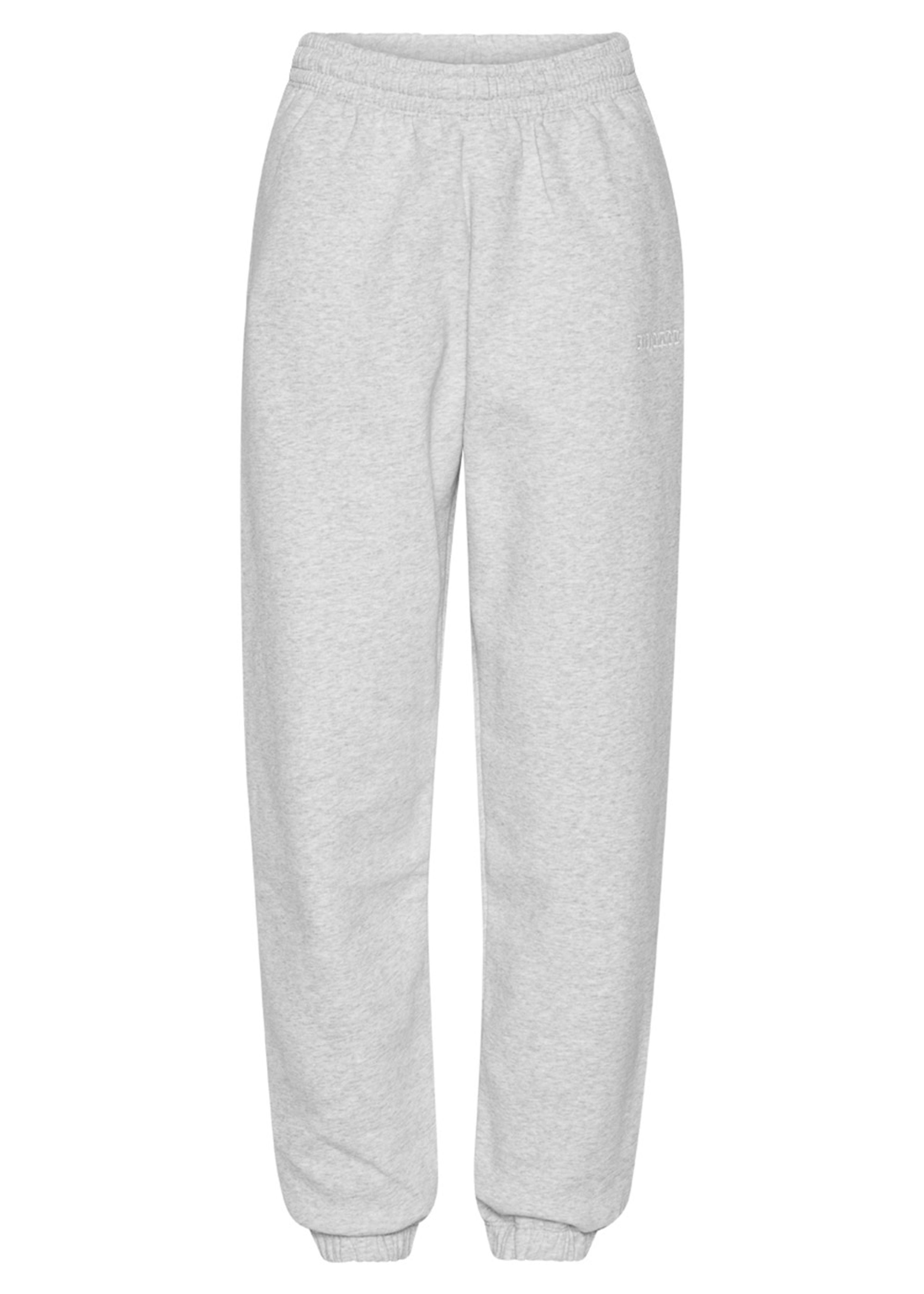 ROTATE by Birger Christensen - Pants - Heavy Sweatpants - Light Grey Melange