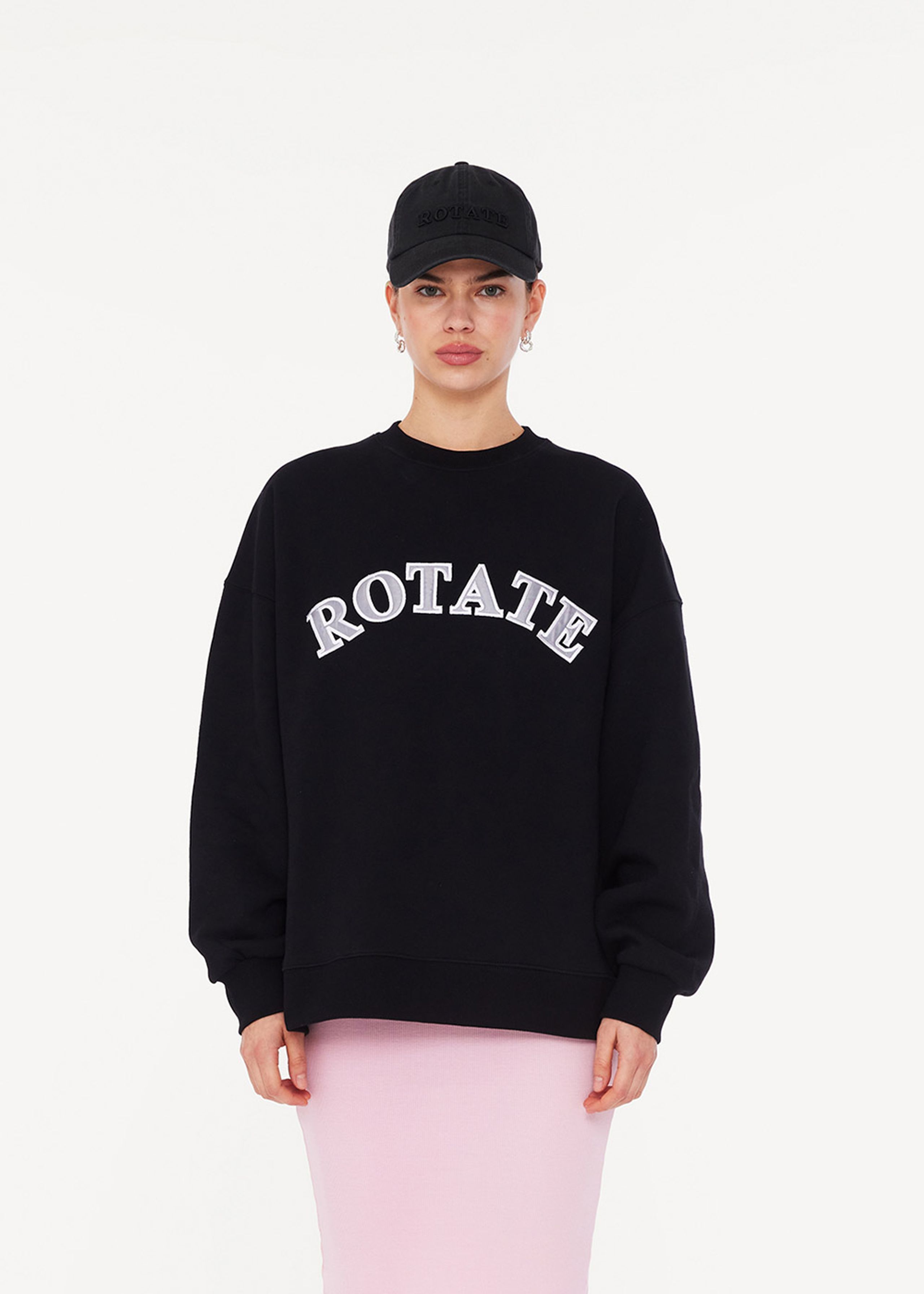 ROTATE by Birger Christensen - Kasket - Canvas Logo Cap - Black